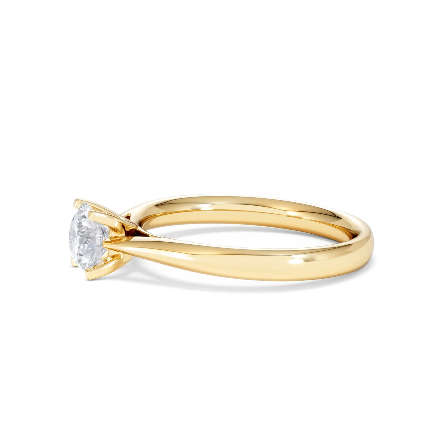 Certified 0.70CT Grace 18K Gold Engagement Ring G/SI2 - Image 72
