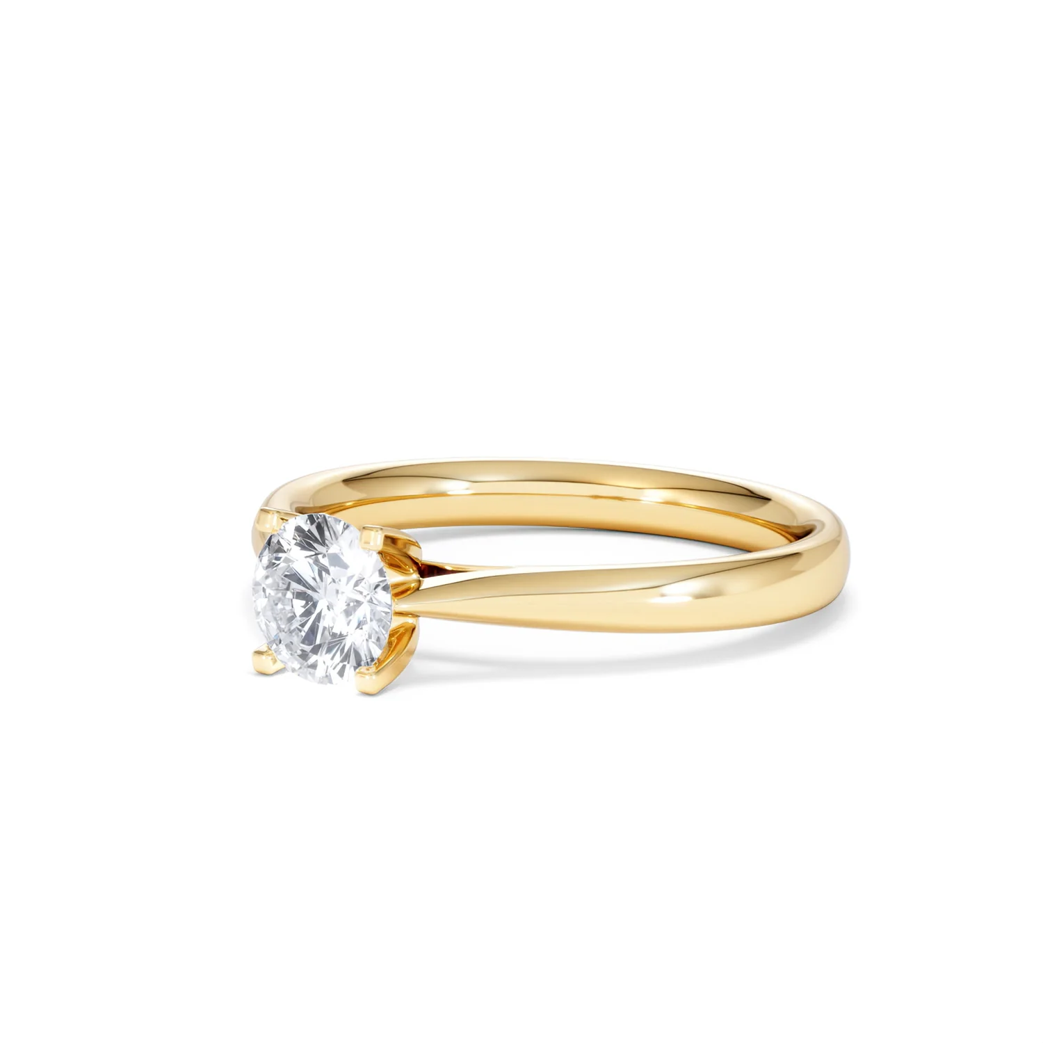 Certified 0.70CT Grace 18K Gold Engagement Ring G/SI2 - Image 80
