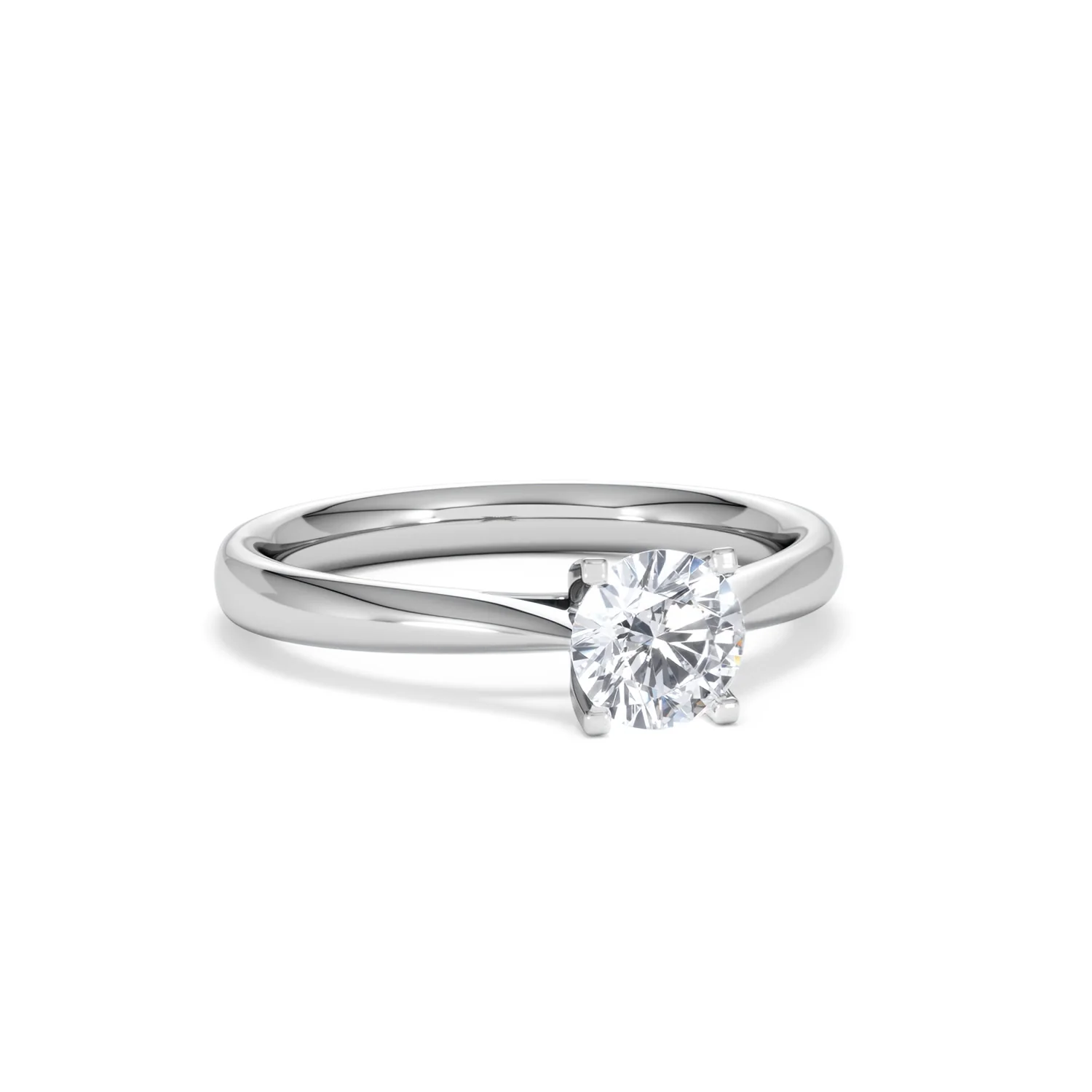 Certified 0.70CT Grace 18K White Gold Engagement Ring G/SI2 - Image 12