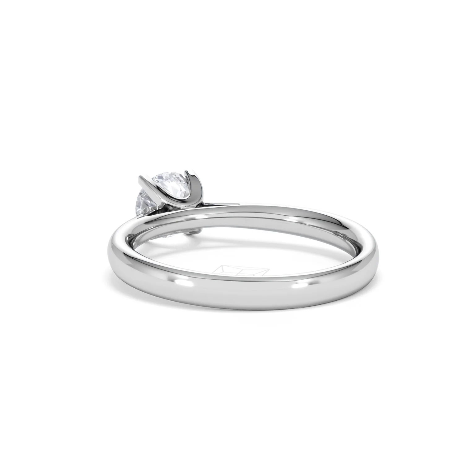 Certified 0.70CT Grace 18K White Gold Engagement Ring G/SI2 - Image 54