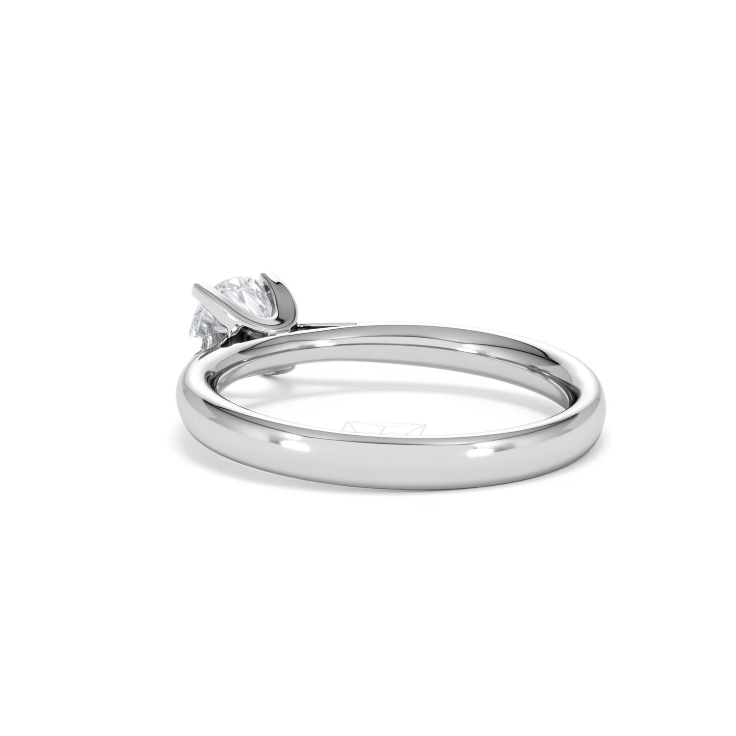 Certified 0.70CT Grace 18K White Gold Engagement Ring G/SI2 - Image 56