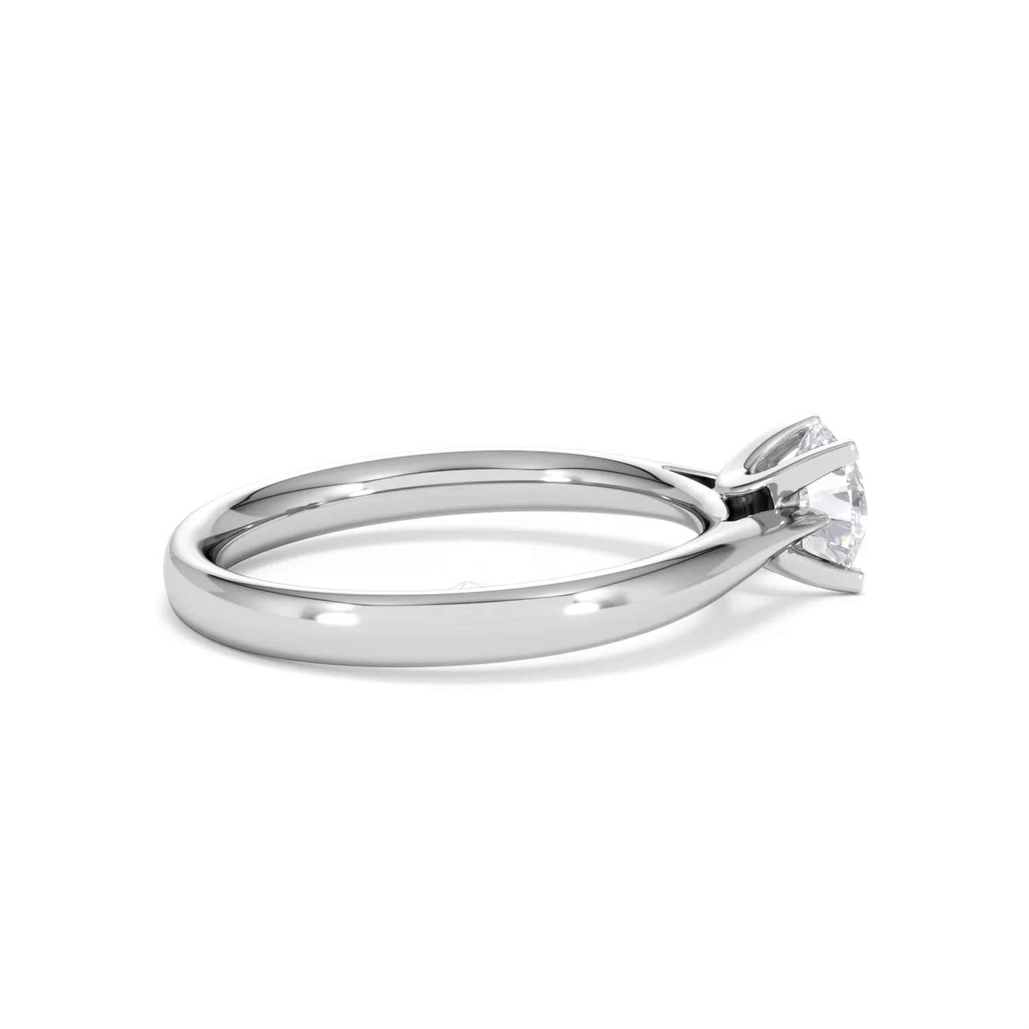 Certified 0.70CT Grace Platinum Engagement Ring G/VS - Image 31
