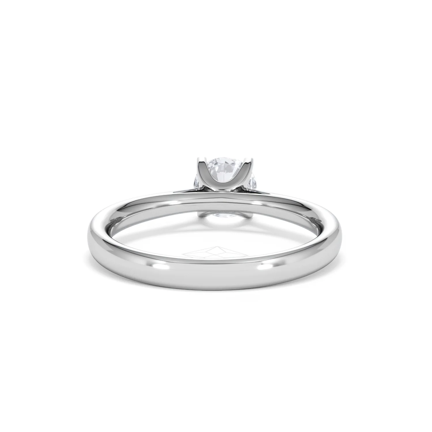 Certified 0.70CT Grace Platinum Engagement Ring G/VS - Image 47