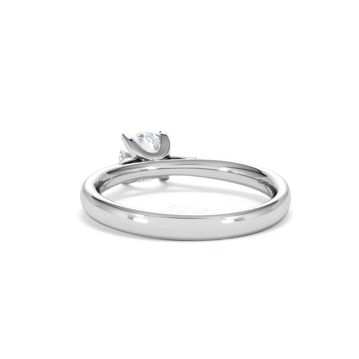 Certified 0.70CT Grace Platinum Engagement Ring G/VS - Image 52