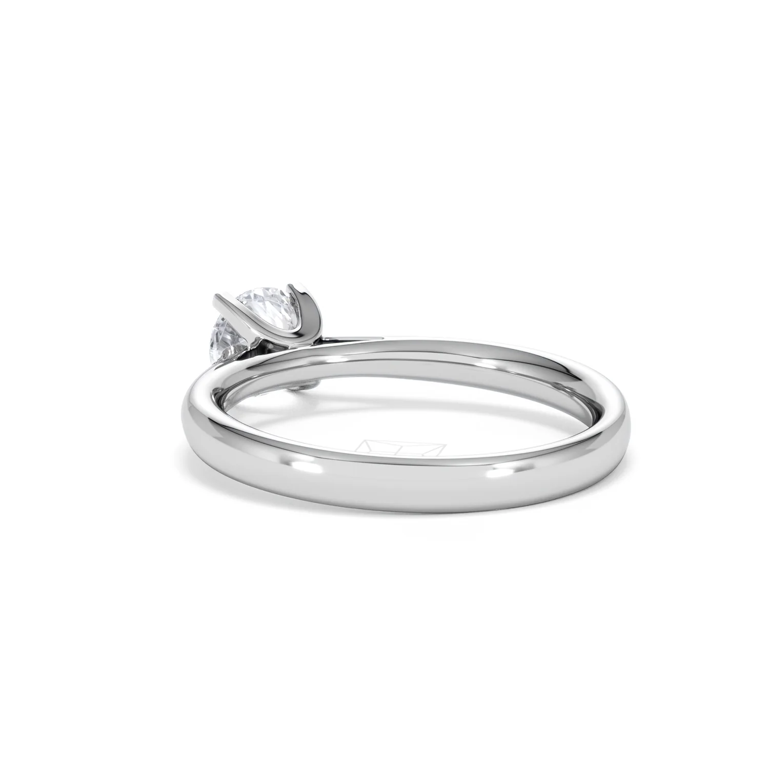 Certified 0.70CT Grace Platinum Engagement Ring G/VS - Image 55