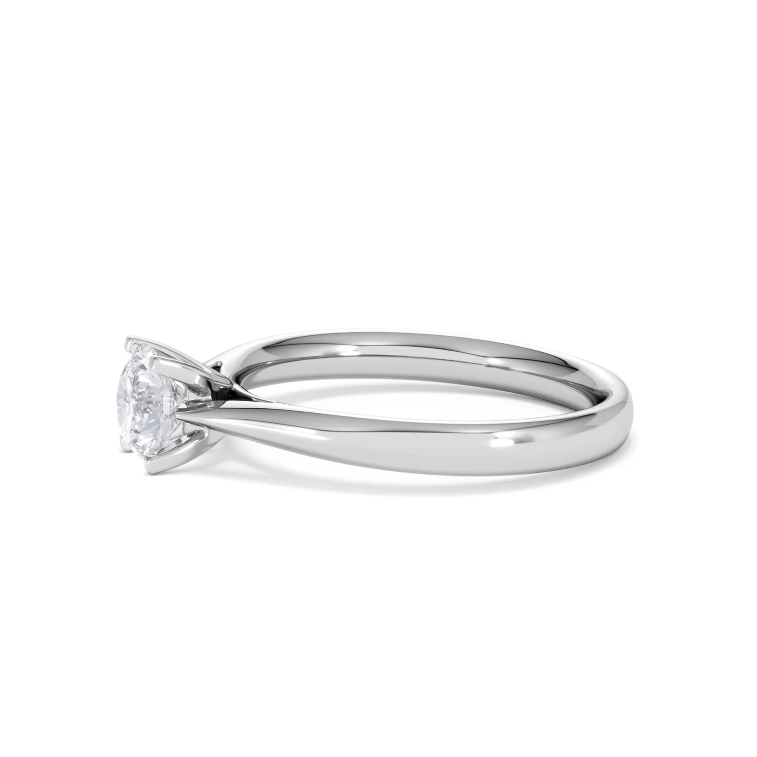 Certified 0.70CT Grace Platinum Engagement Ring G/VS - Image 72
