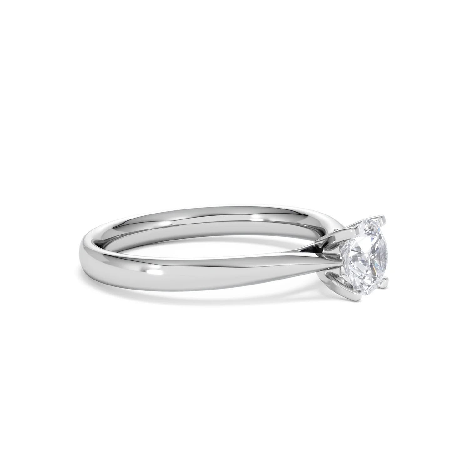 Certified 0.70CT Grace Platinum Engagement Ring G/SI2 - Image 21
