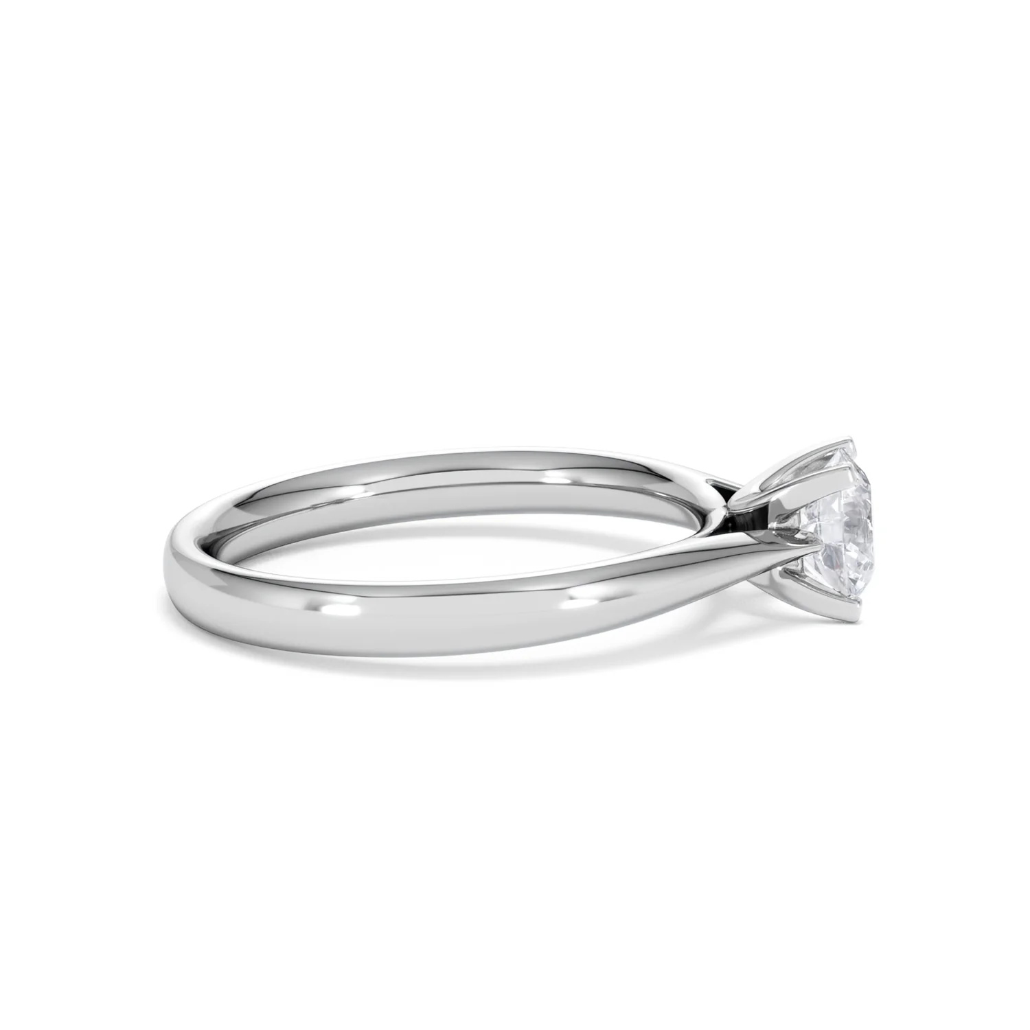 Certified 0.70CT Grace Platinum Engagement Ring G/SI2 - Image 27