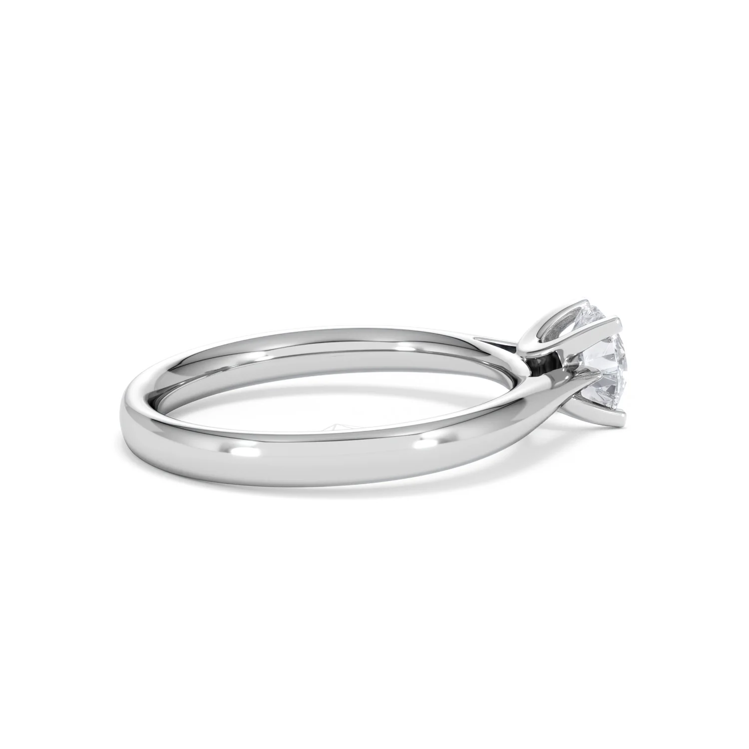 Certified 0.70CT Grace Platinum Engagement Ring G/SI2 - Image 32