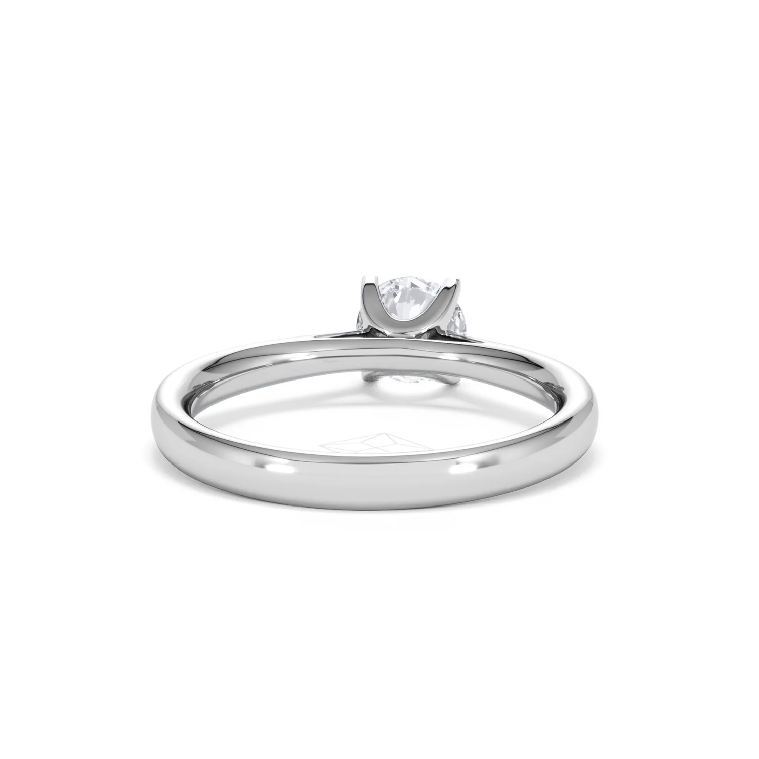 Certified 0.70CT Grace Platinum Engagement Ring G/SI2 - Image 46