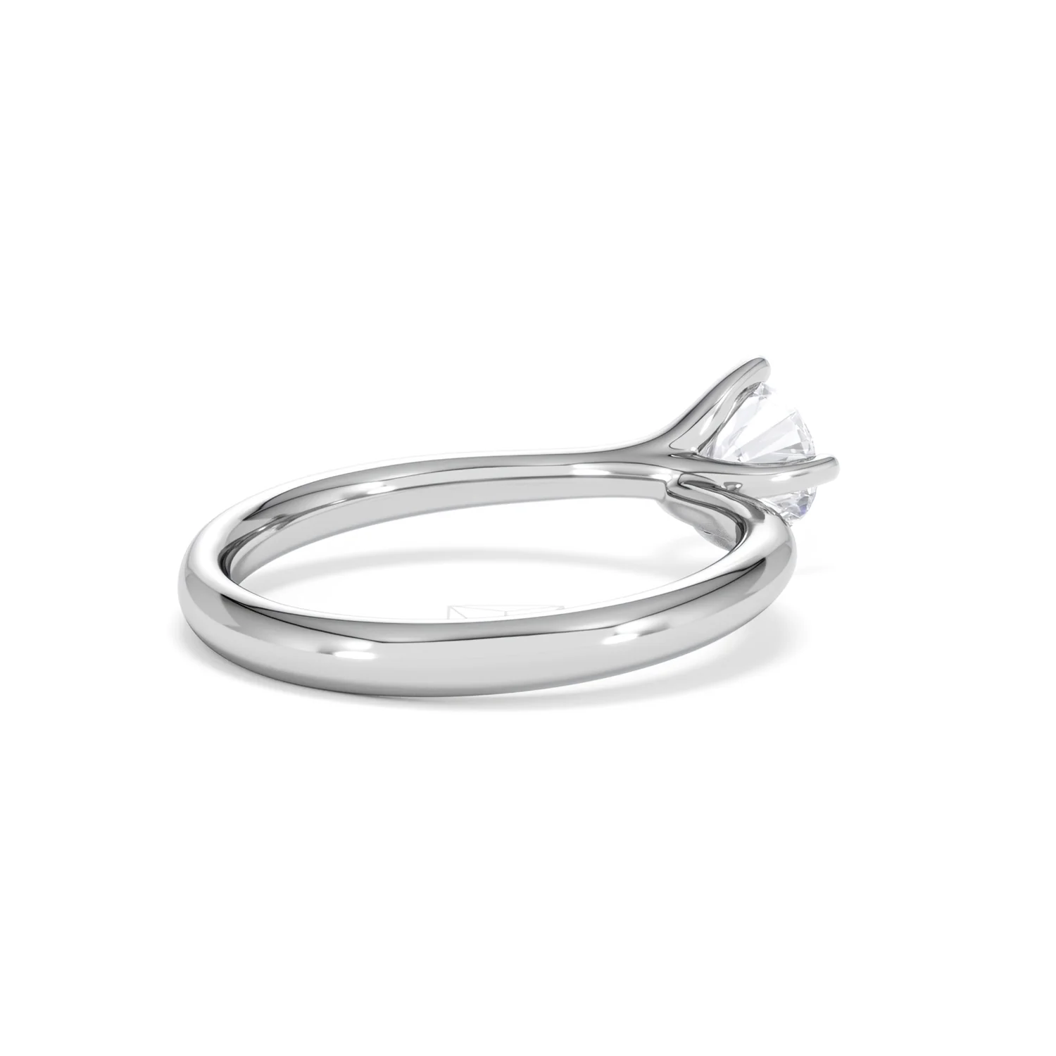 Certified 0.70CT Lily Platinum Engagement Ring G/VS - Image 38