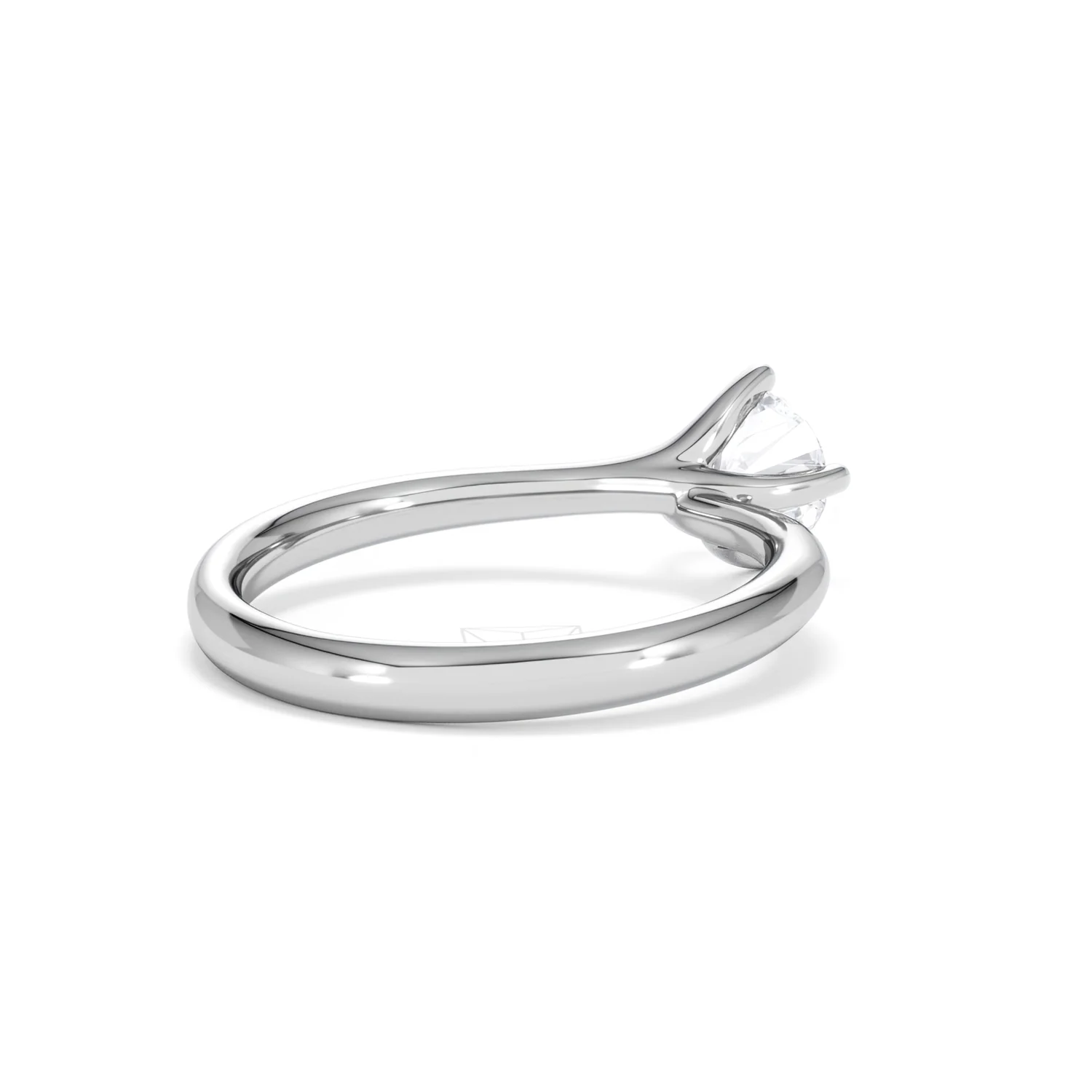 Certified 0.70CT Lily Platinum Engagement Ring G/VS - Image 39