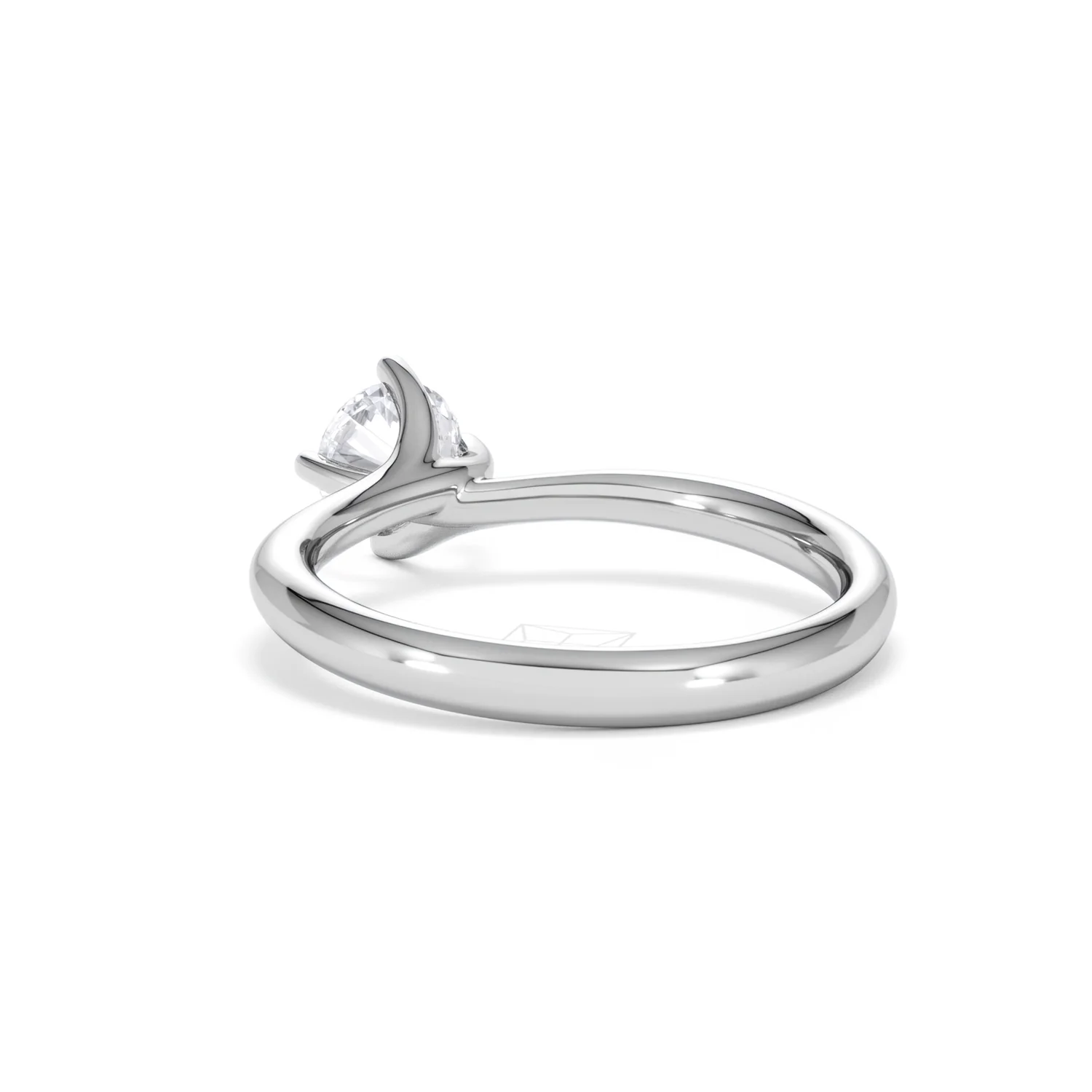 Certified 0.70CT Lily Platinum Engagement Ring G/VS - Image 54