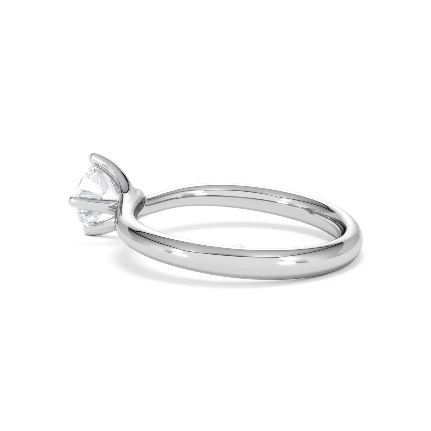Certified 0.70CT Lily Platinum Engagement Ring G/VS - Image 62