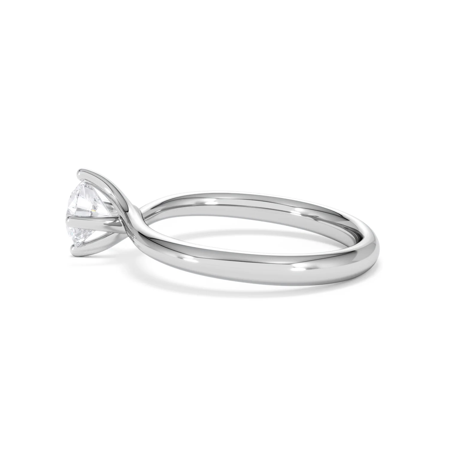 Certified 0.70CT Lily Platinum Engagement Ring G/VS - Image 66