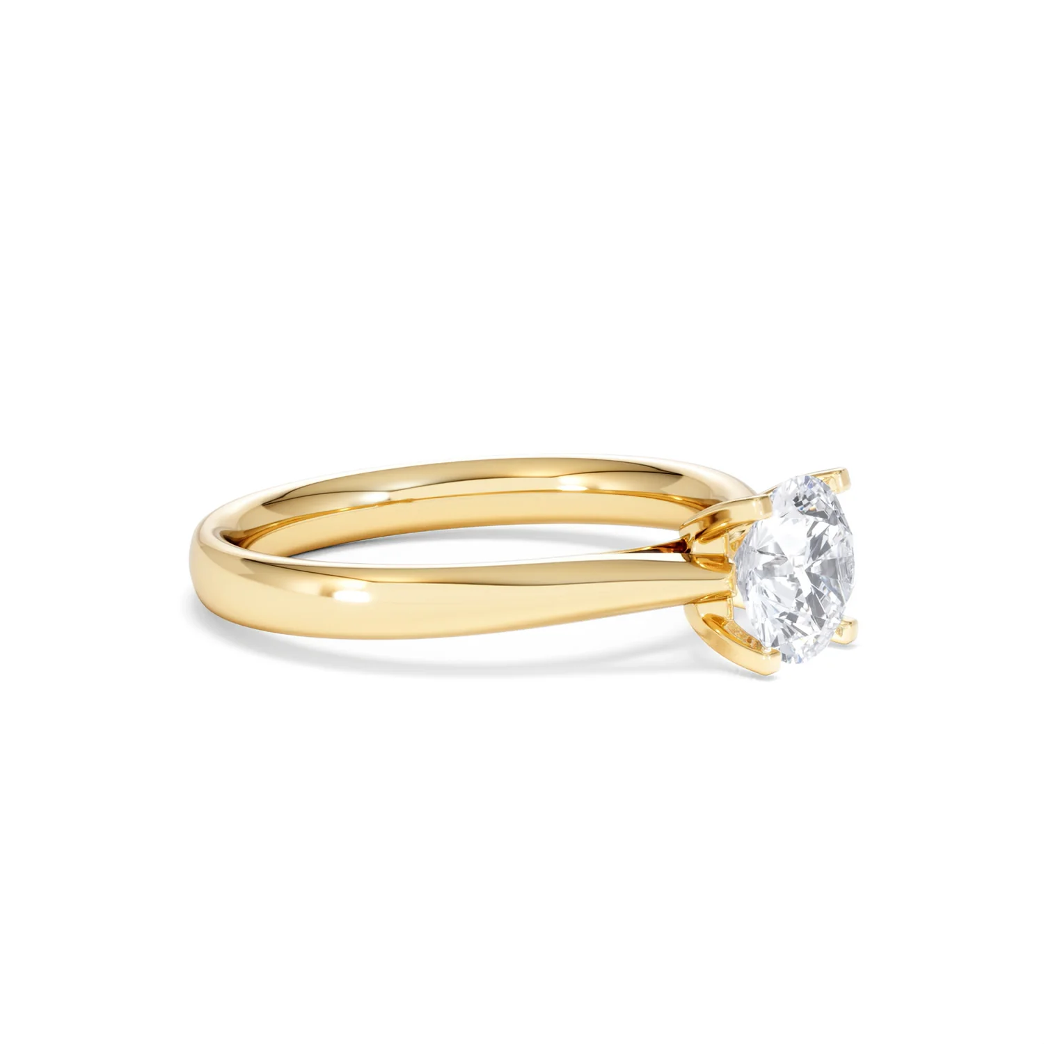 Certified 1.00CT Grace 18K Gold Engagement Ring G/SI2 - Image 20