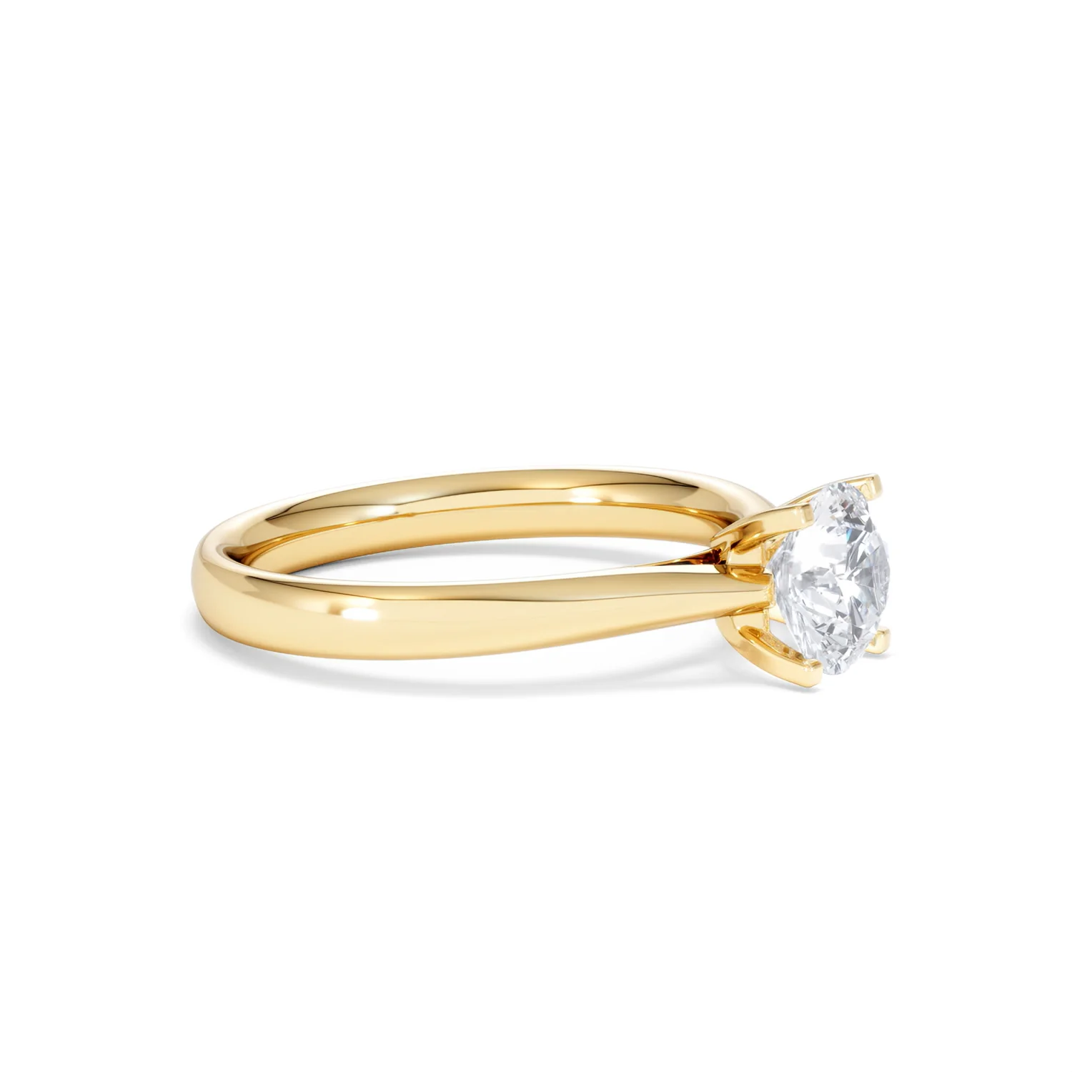 Certified 1.00CT Grace 18K Gold Engagement Ring G/SI2 - Image 21