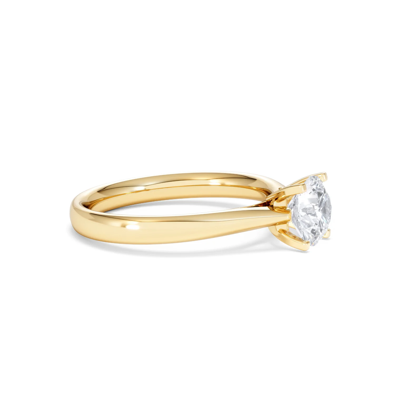 Certified 1.00CT Grace 18K Gold Engagement Ring G/SI2 - Image 22
