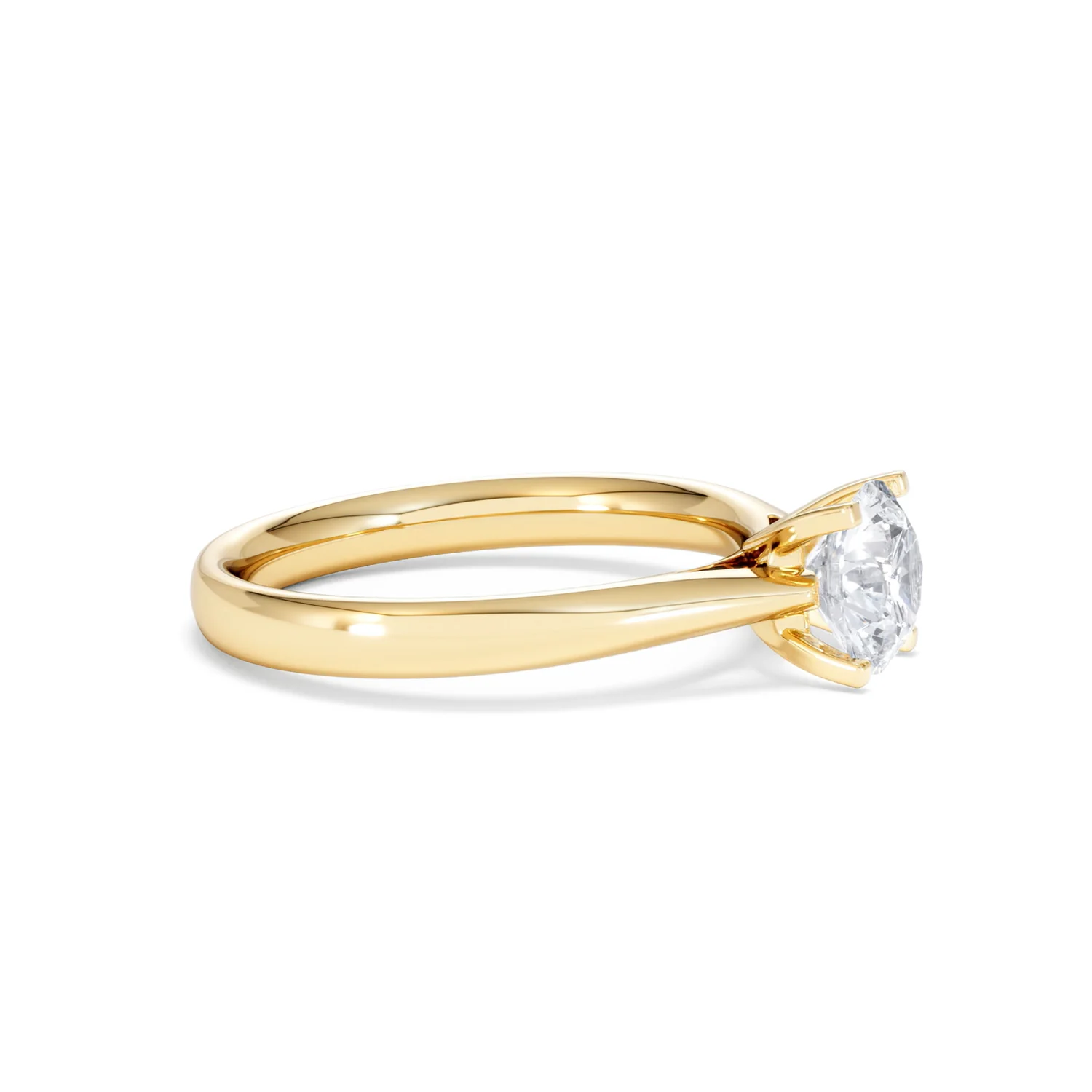 Certified 1.00CT Grace 18K Gold Engagement Ring G/SI2 - Image 23
