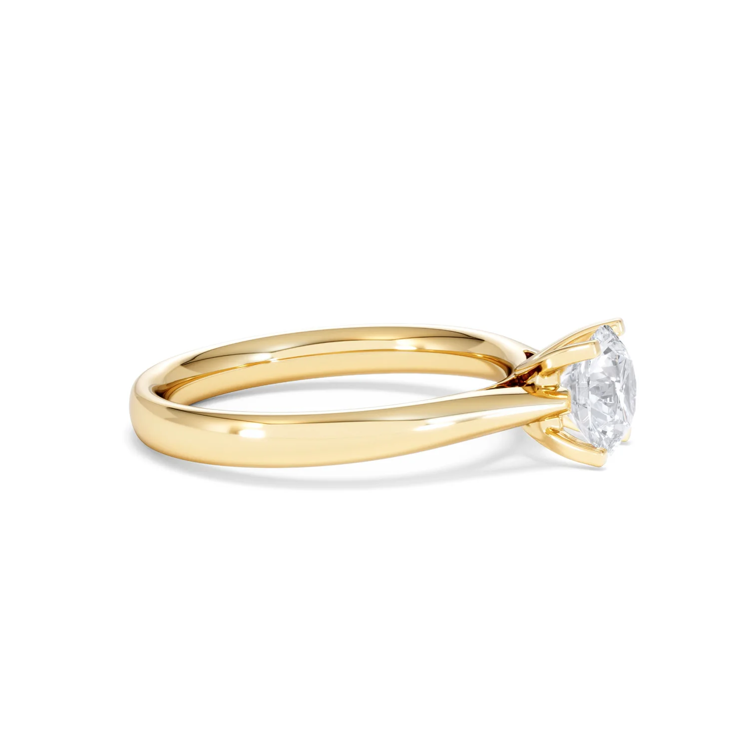 Certified 1.00CT Grace 18K Gold Engagement Ring G/SI2 - Image 24