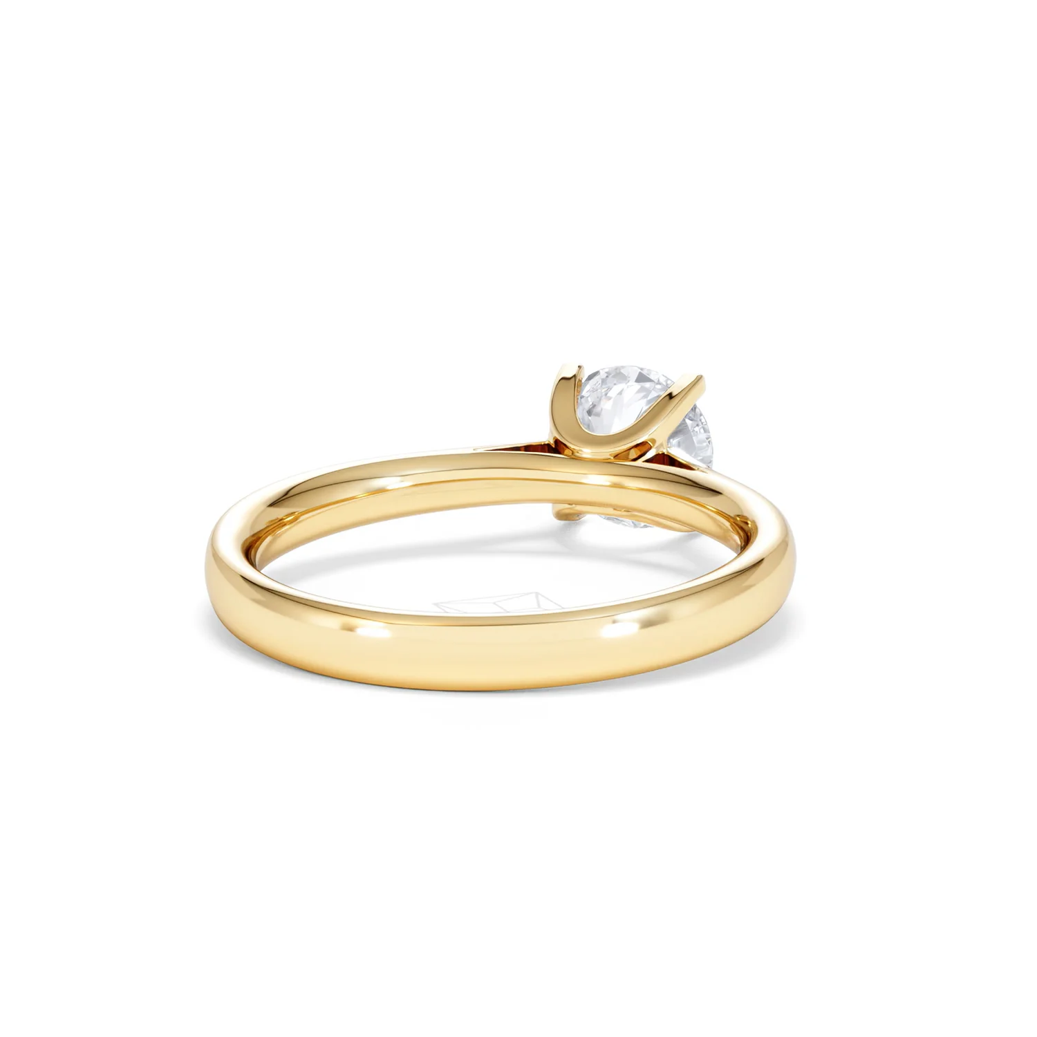 Certified 1.00CT Grace 18K Gold Engagement Ring G/SI2 - Image 43