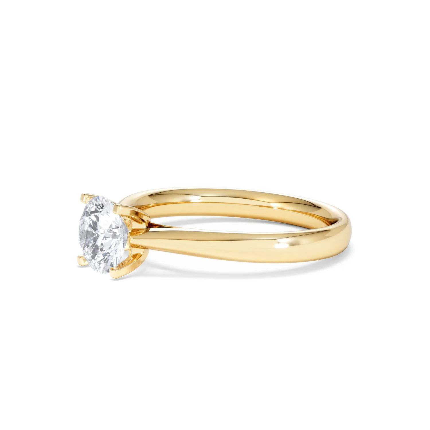 Certified 1.00CT Grace 18K Gold Engagement Ring G/SI2 - Image 76