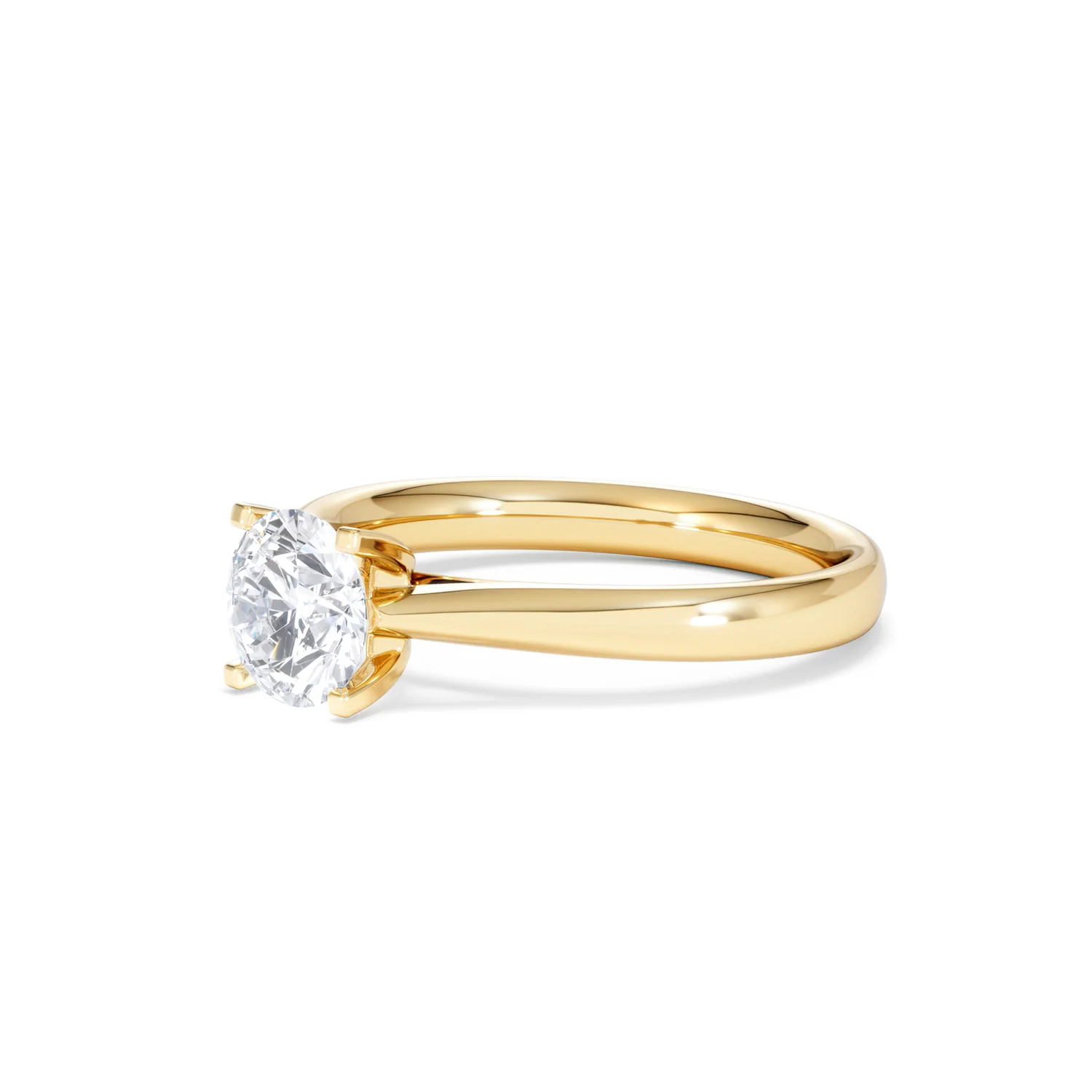 Certified 1.00CT Grace 18K Gold Engagement Ring G/SI2 - Image 78