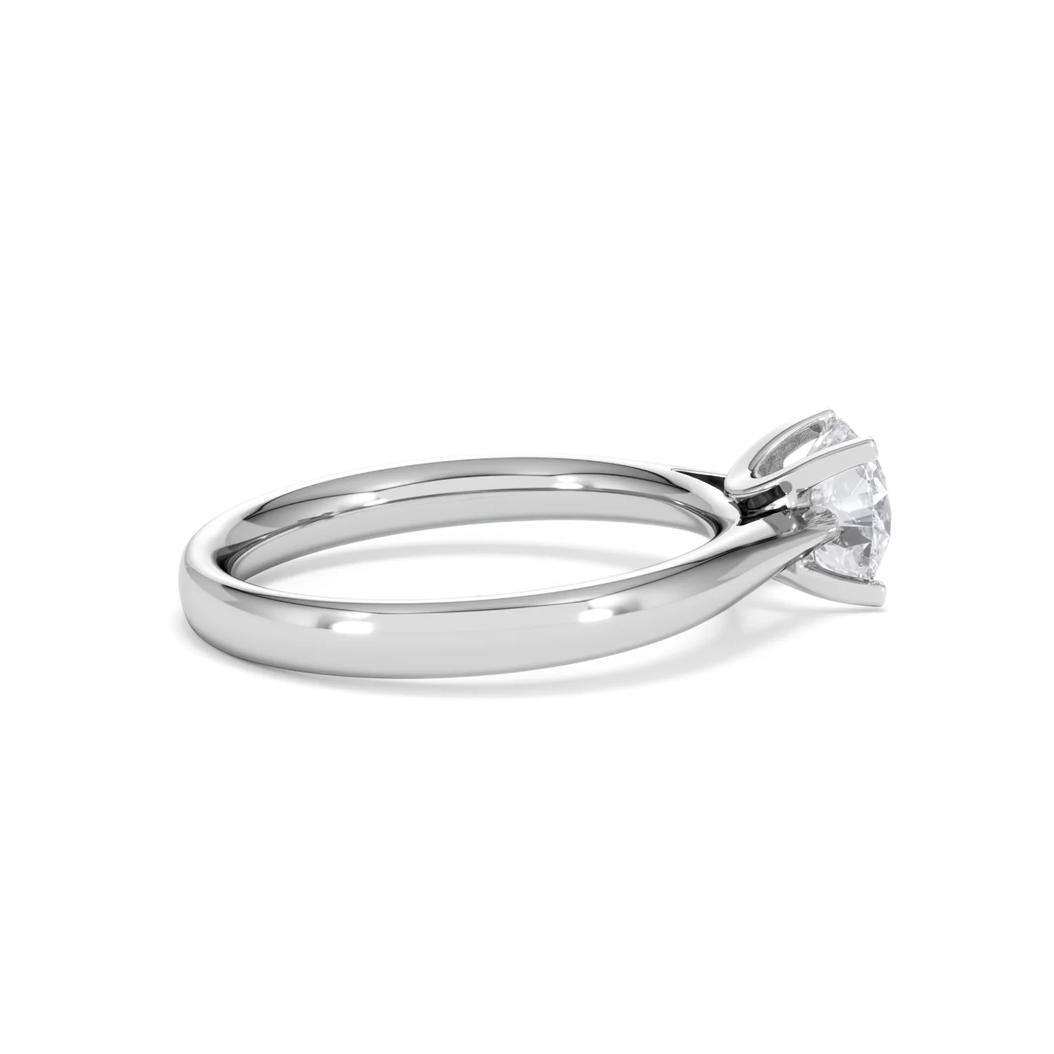 Certified 1.00CT Grace 18K White Gold Engagement Ring G/SI2 - Image 31
