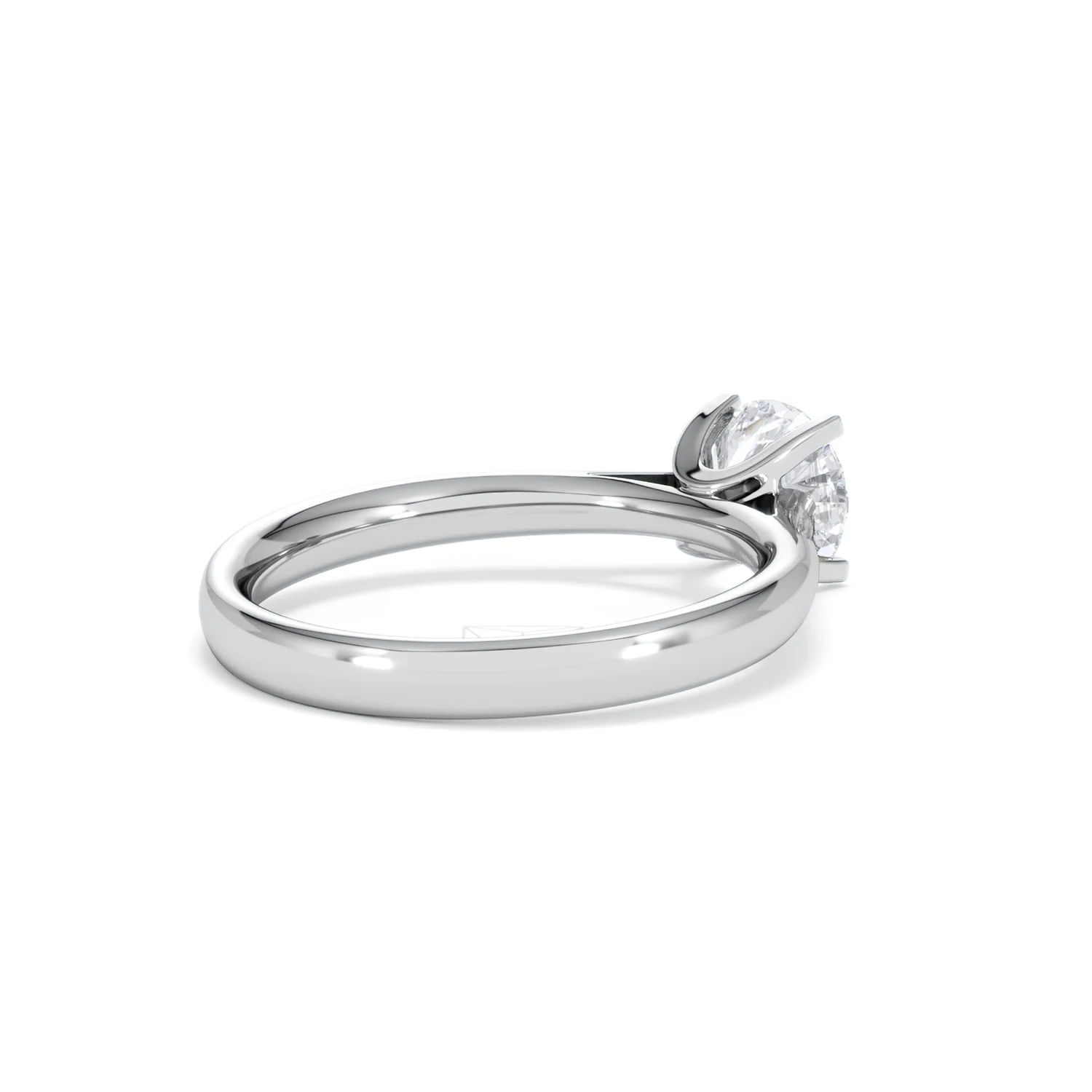 Certified 1.00CT Grace 18K White Gold Engagement Ring G/SI2 - Image 38
