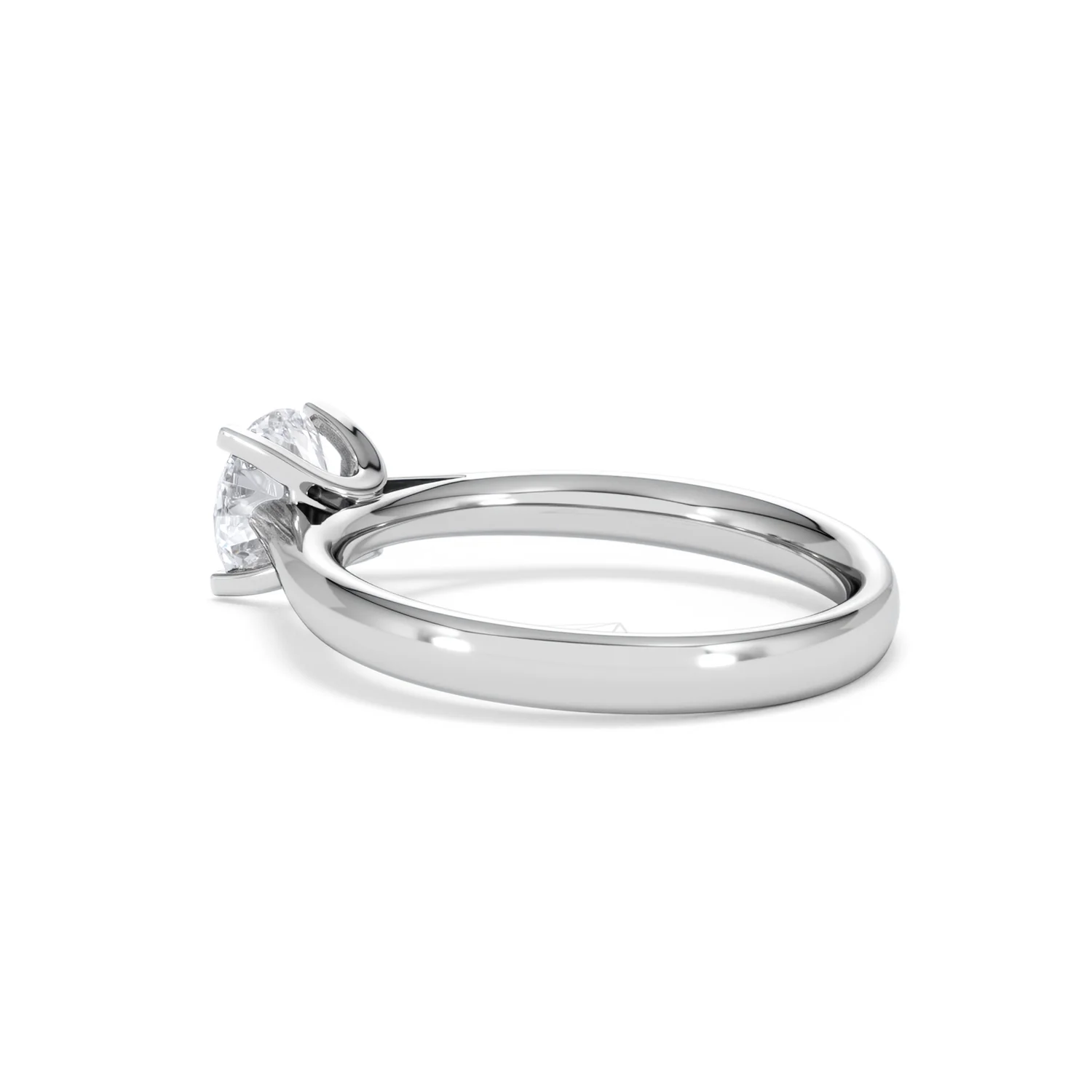 Certified 1.00CT Grace 18K White Gold Engagement Ring G/SI2 - Image 60