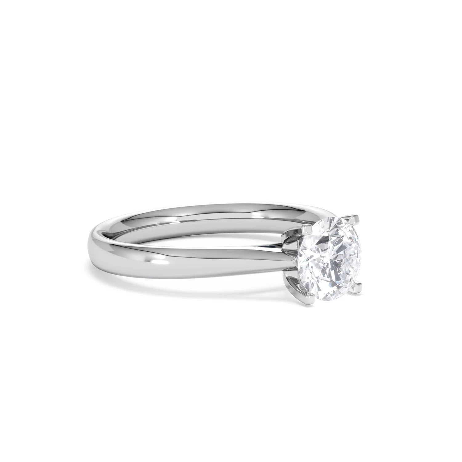 Certified 1.00CT Grace Platinum Engagement Ring G/SI2 - Image 17
