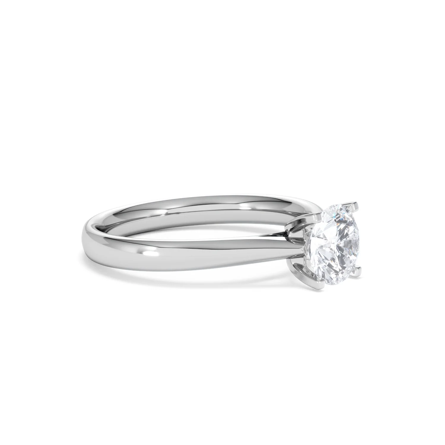 Certified 1.00CT Grace Platinum Engagement Ring G/SI2 - Image 19