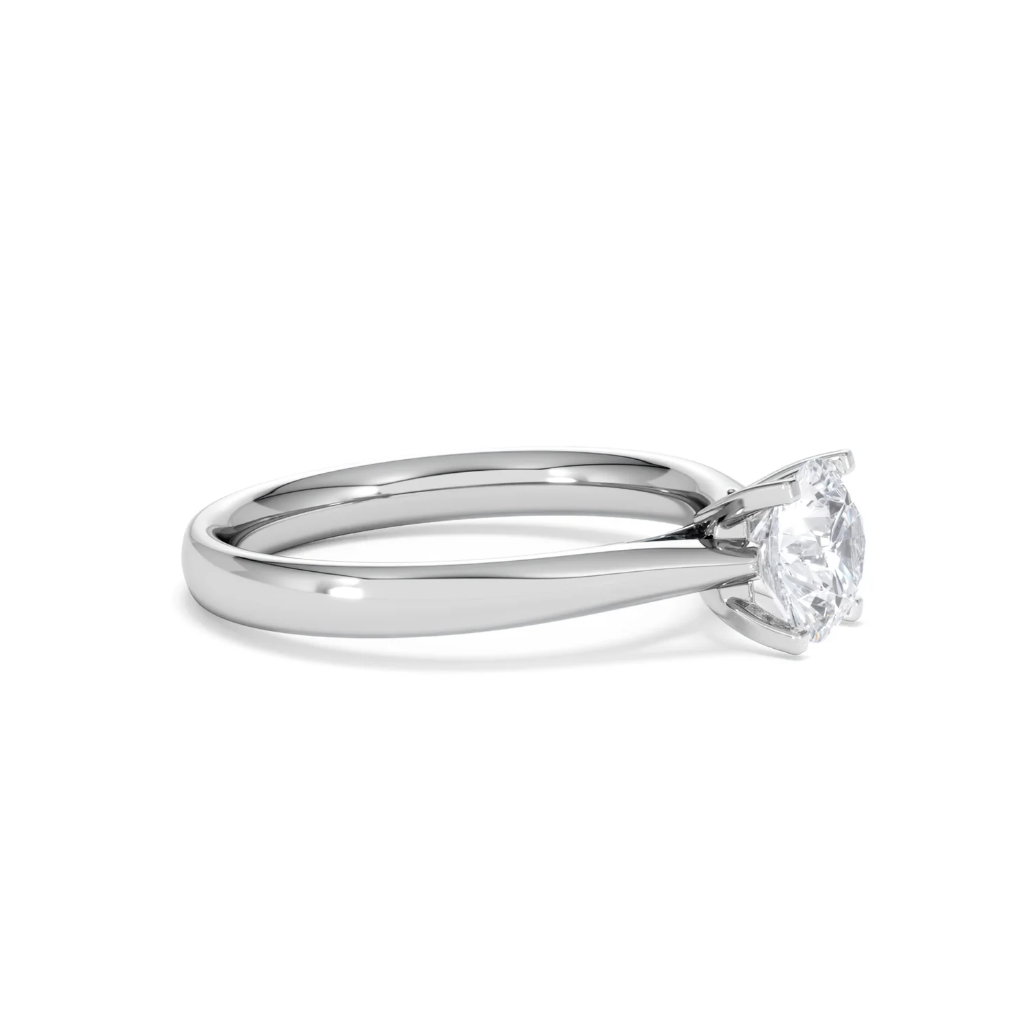Certified 1.00CT Grace Platinum Engagement Ring G/SI2 - Image 22
