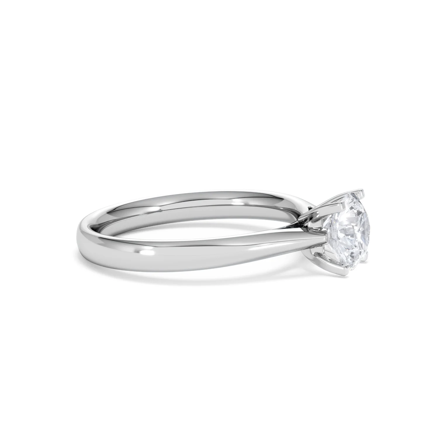Certified 1.00CT Grace Platinum Engagement Ring G/SI2 - Image 23