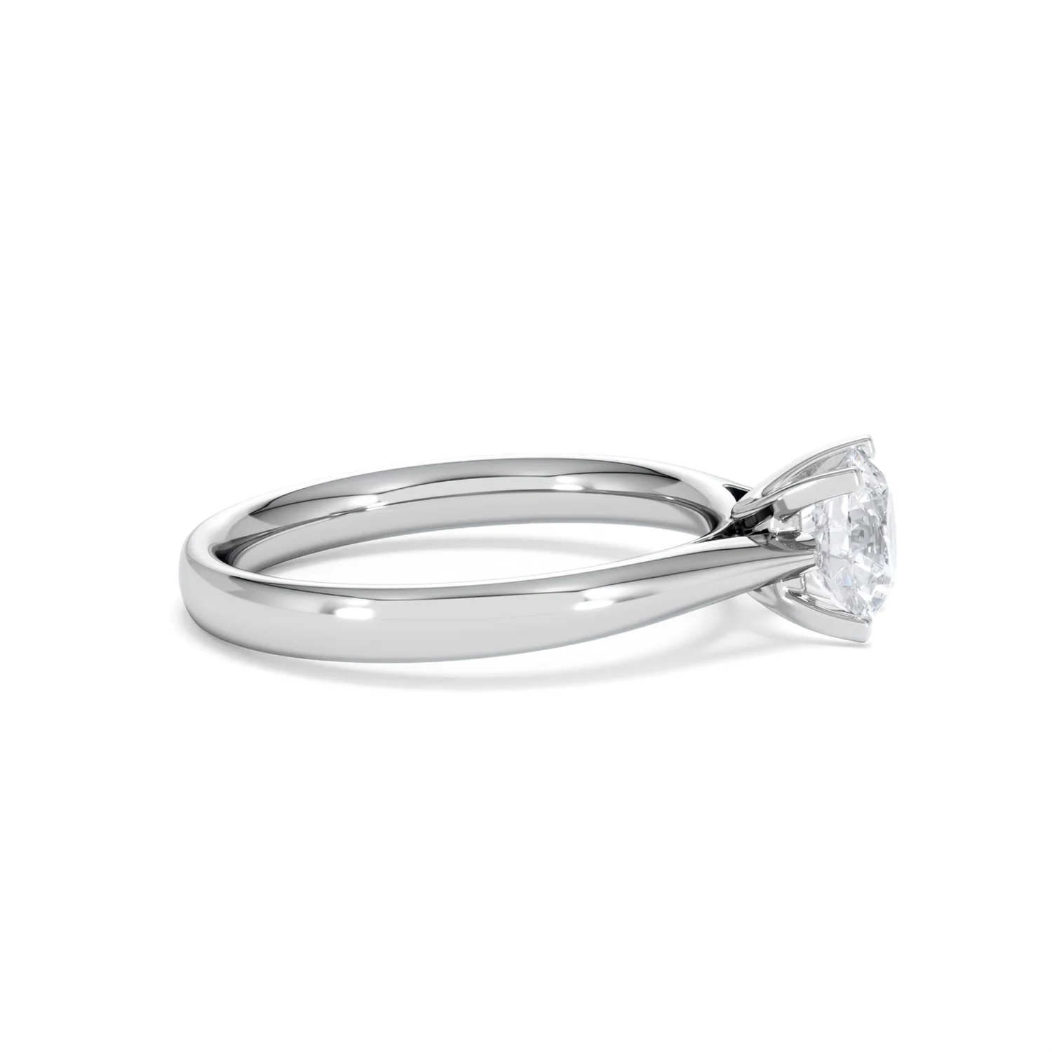 Certified 1.00CT Grace Platinum Engagement Ring G/SI2 - Image 26