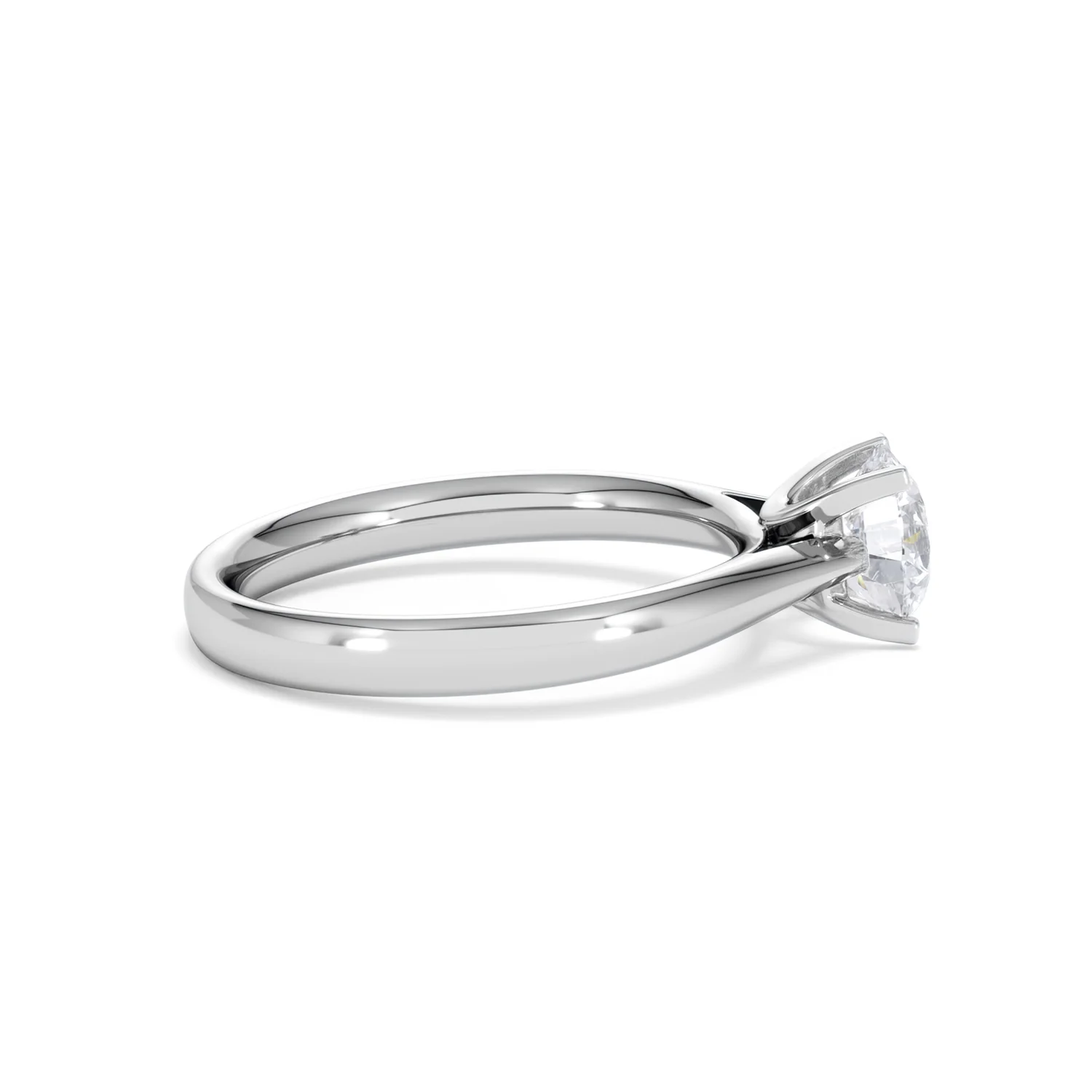 Certified 1.00CT Grace Platinum Engagement Ring G/SI2 - Image 29