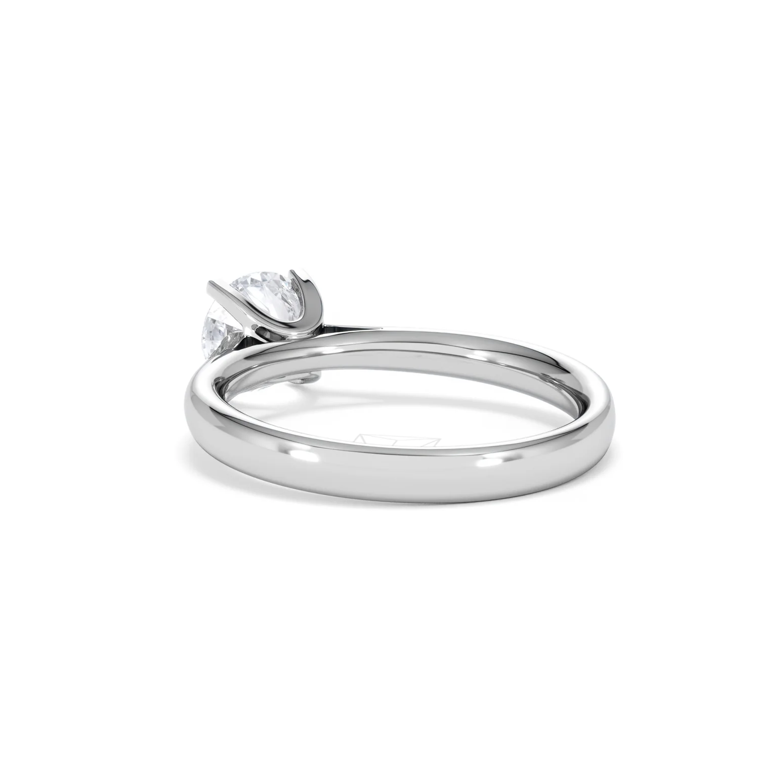 Certified 1.00CT Grace Platinum Engagement Ring G/SI2 - Image 55