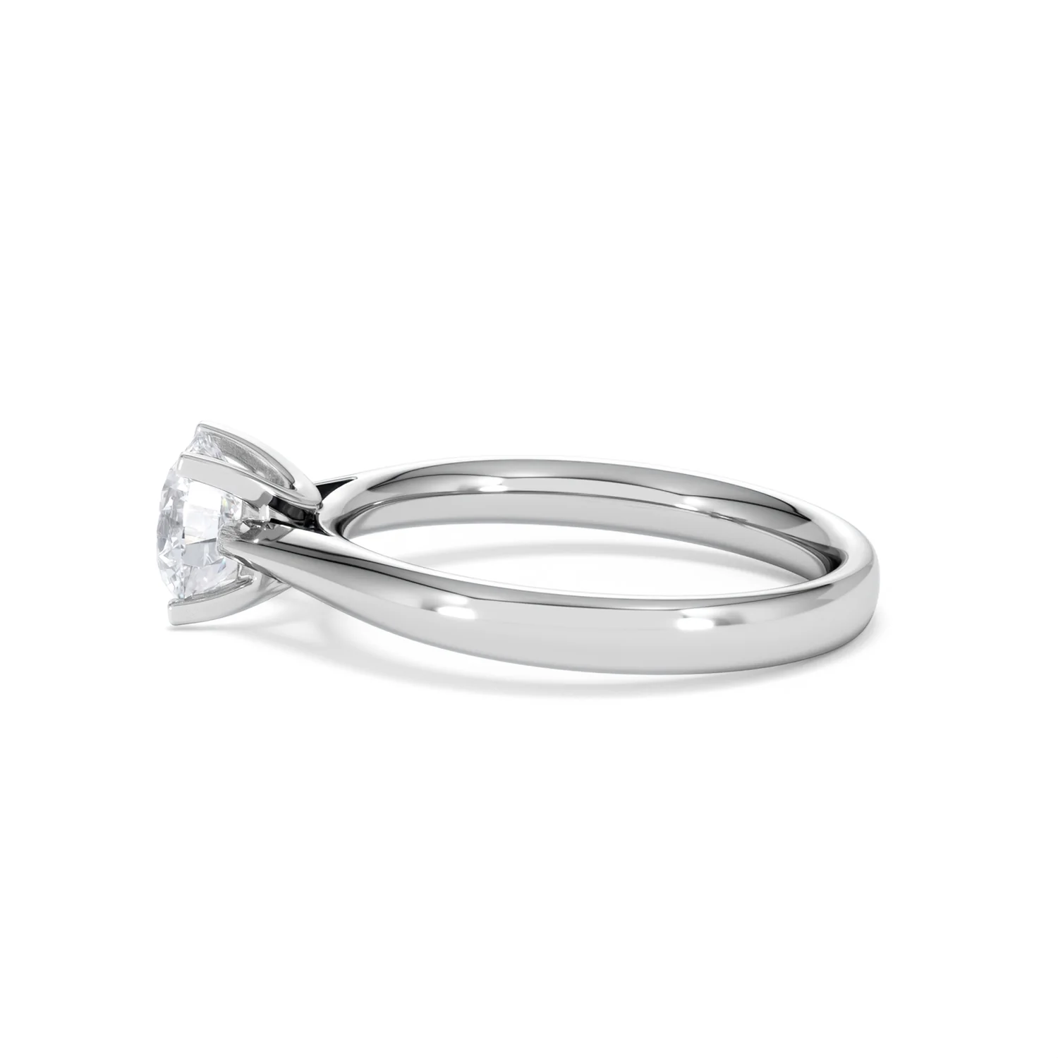 Certified 1.00CT Grace Platinum Engagement Ring G/SI2 - Image 67