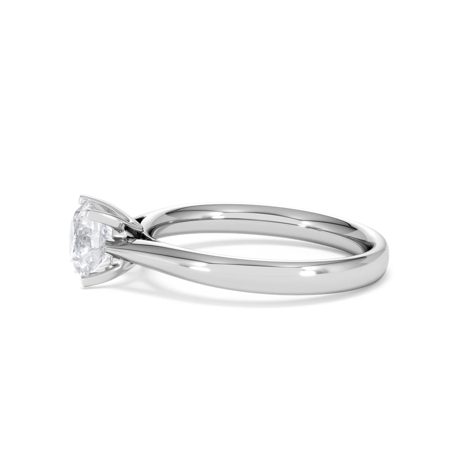 Certified 1.00CT Grace Platinum Engagement Ring G/SI2 - Image 70