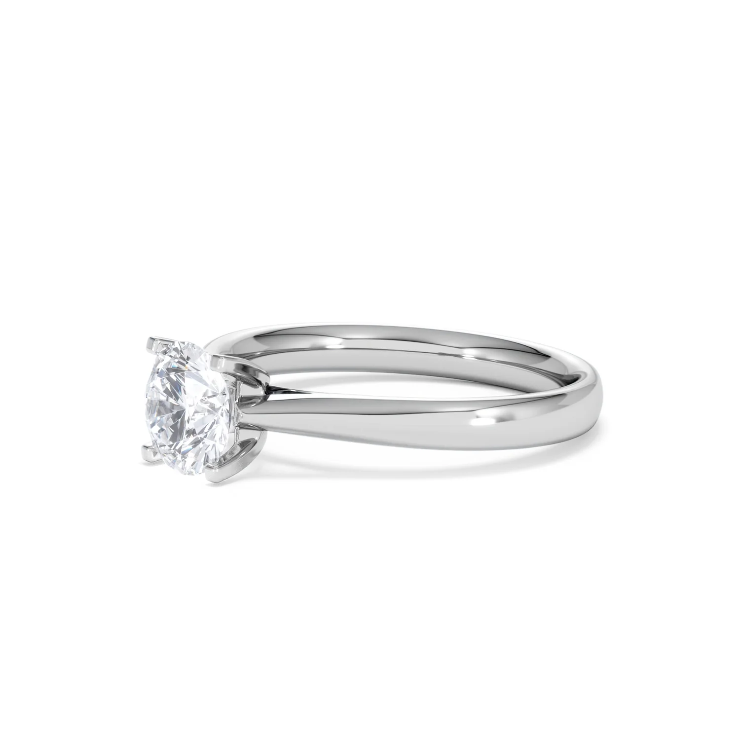 Certified 1.00CT Grace Platinum Engagement Ring G/SI2 - Image 77