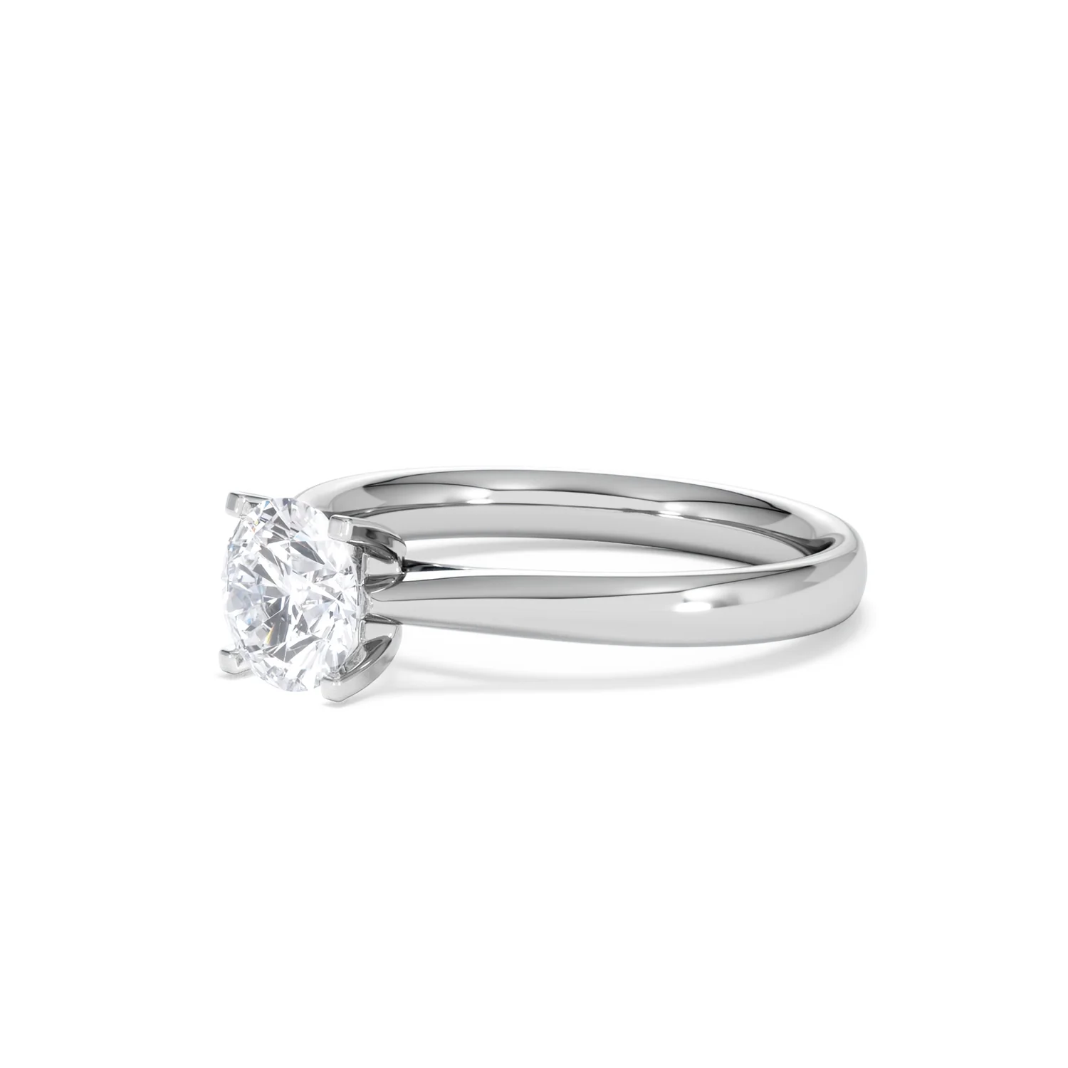 Certified 1.00CT Grace Platinum Engagement Ring G/SI2 - Image 78