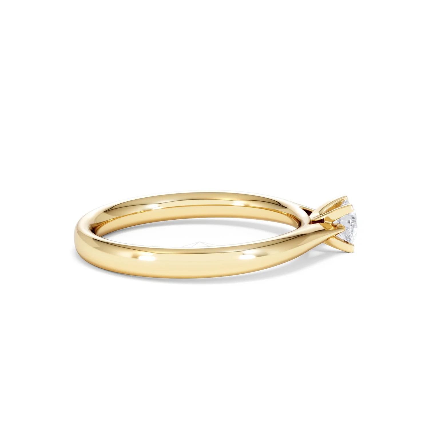 Certified Grace 18K Gold Diamond Engagement Ring 0.25CT-G-H/SI - Image 29