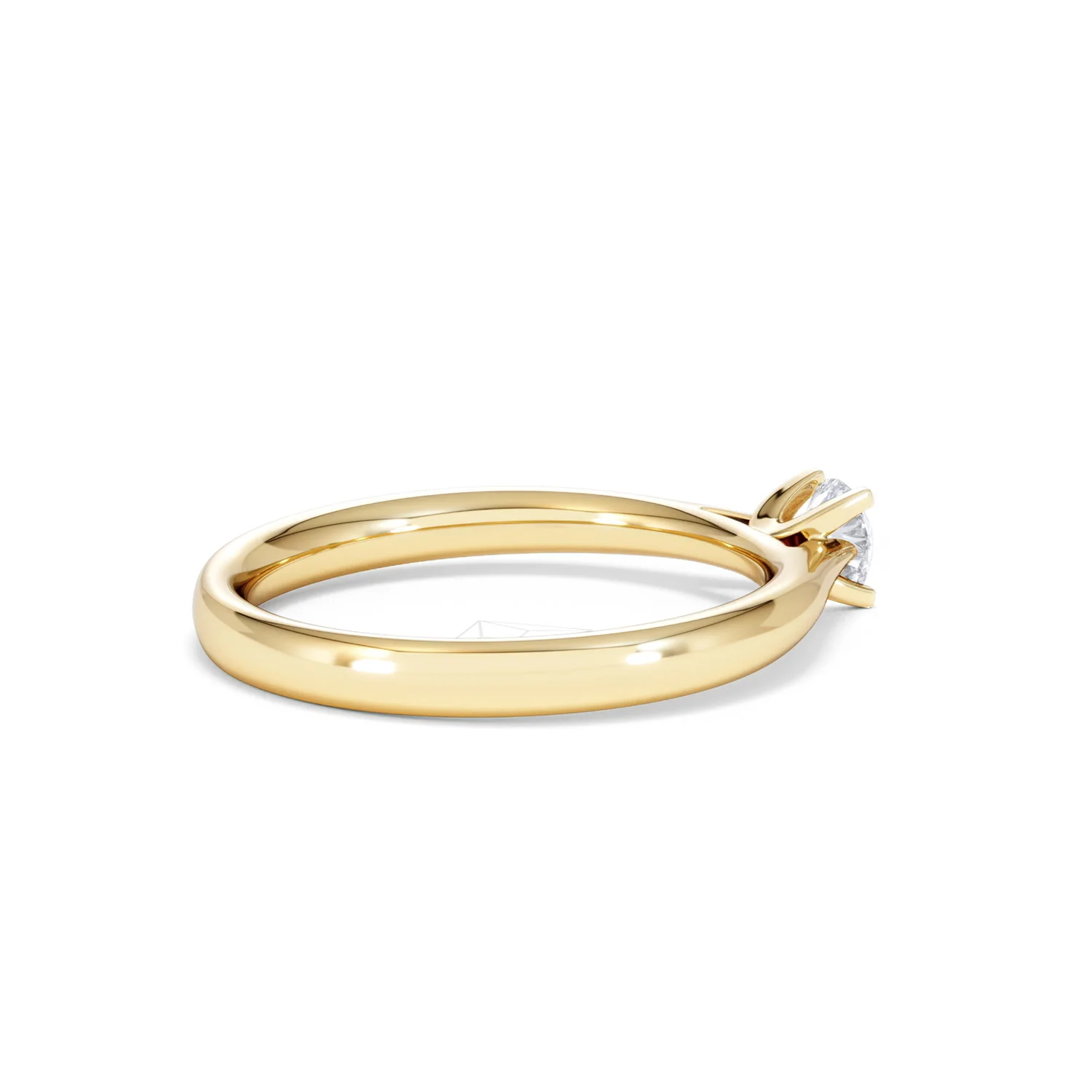 Certified Grace 18K Gold Diamond Engagement Ring 0.25CT-G-H/SI - Image 34