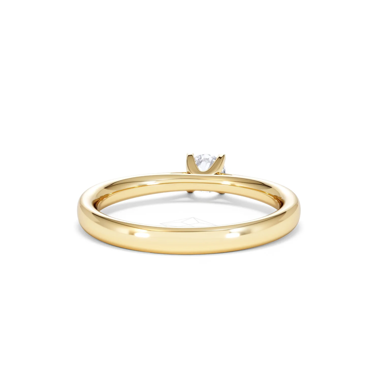 Certified Grace 18K Gold Diamond Engagement Ring 0.25CT-G-H/SI - Image 46