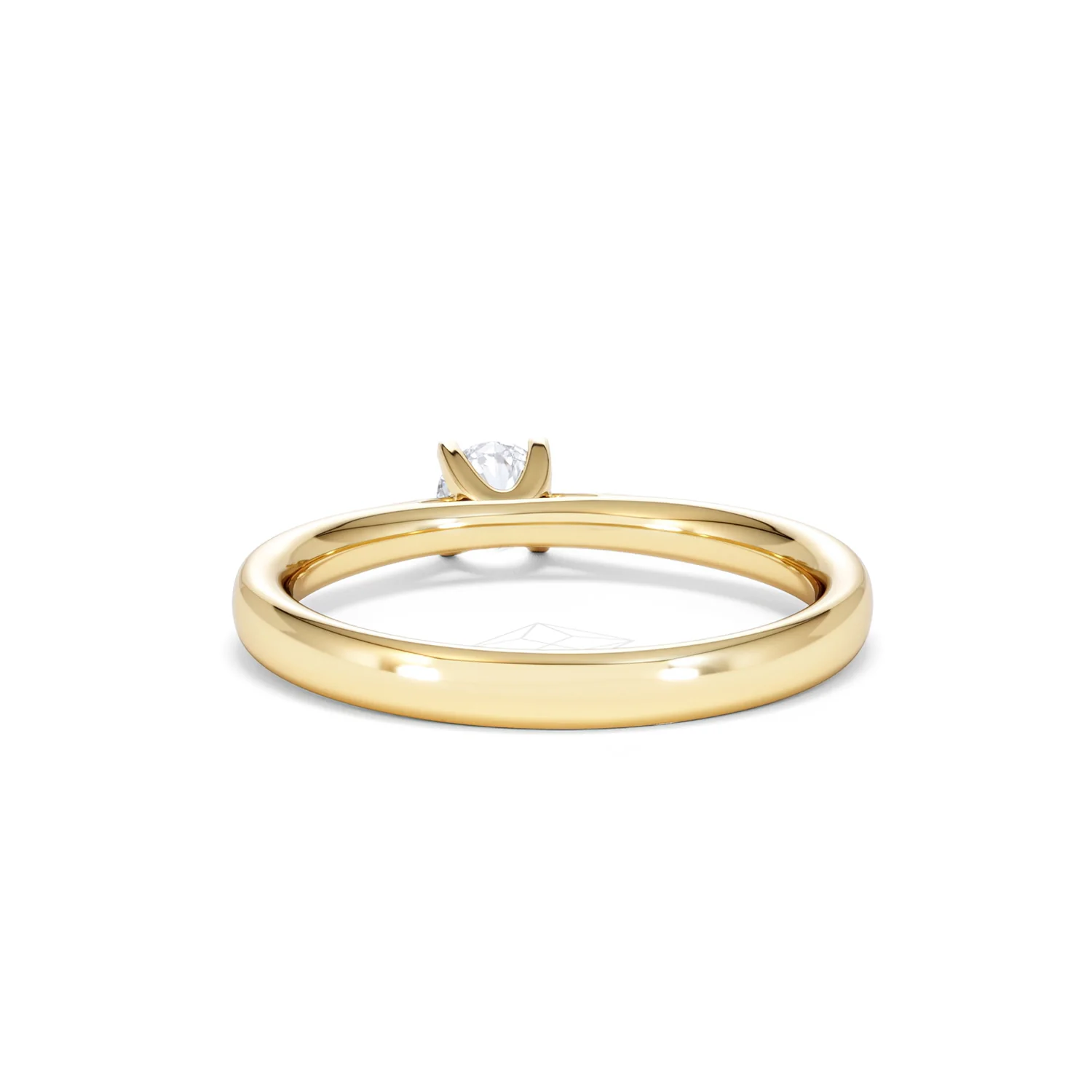 Certified Grace 18K Gold Diamond Engagement Ring 0.25CT-G-H/SI - Image 50