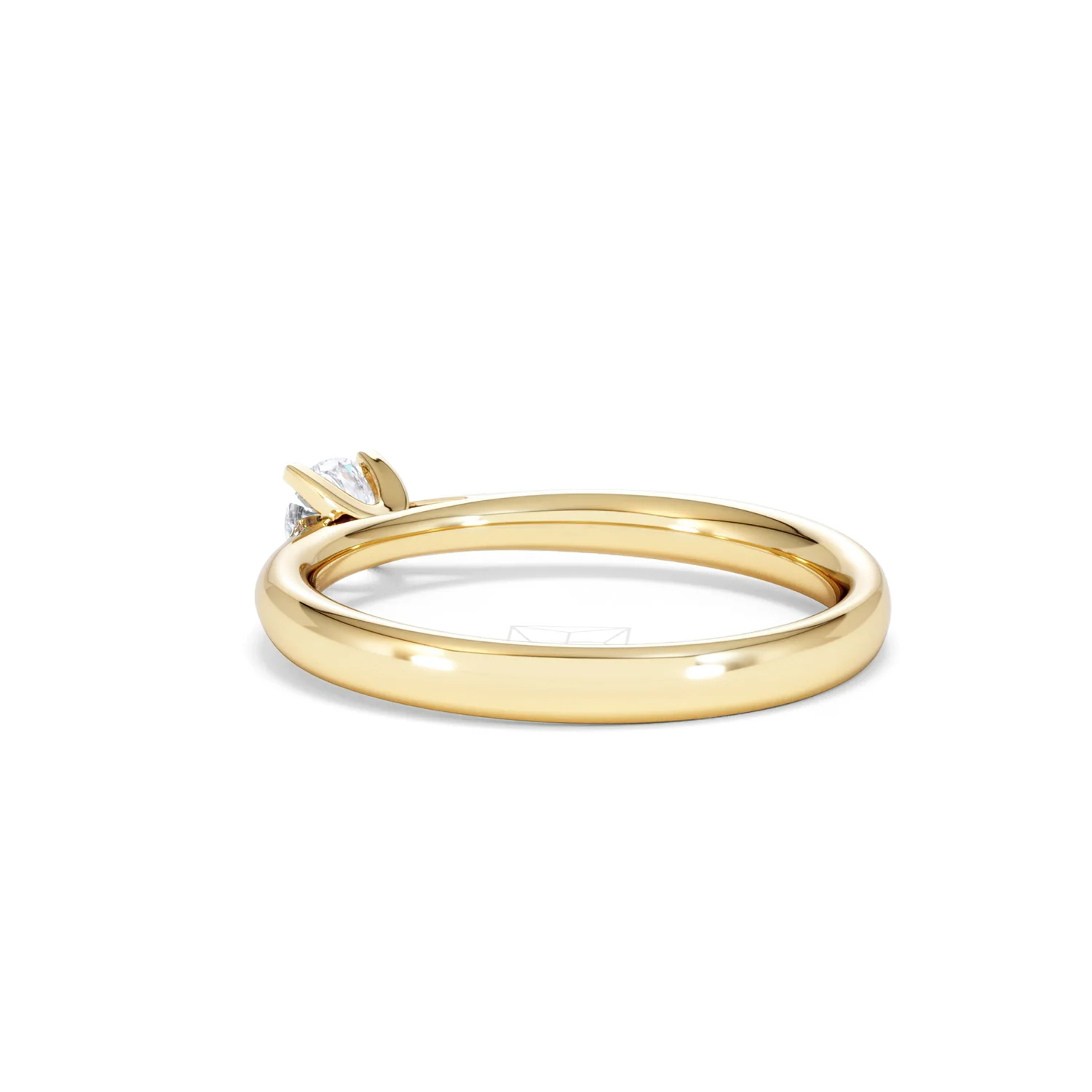 Certified Grace 18K Gold Diamond Engagement Ring 0.25CT-G-H/SI - Image 57