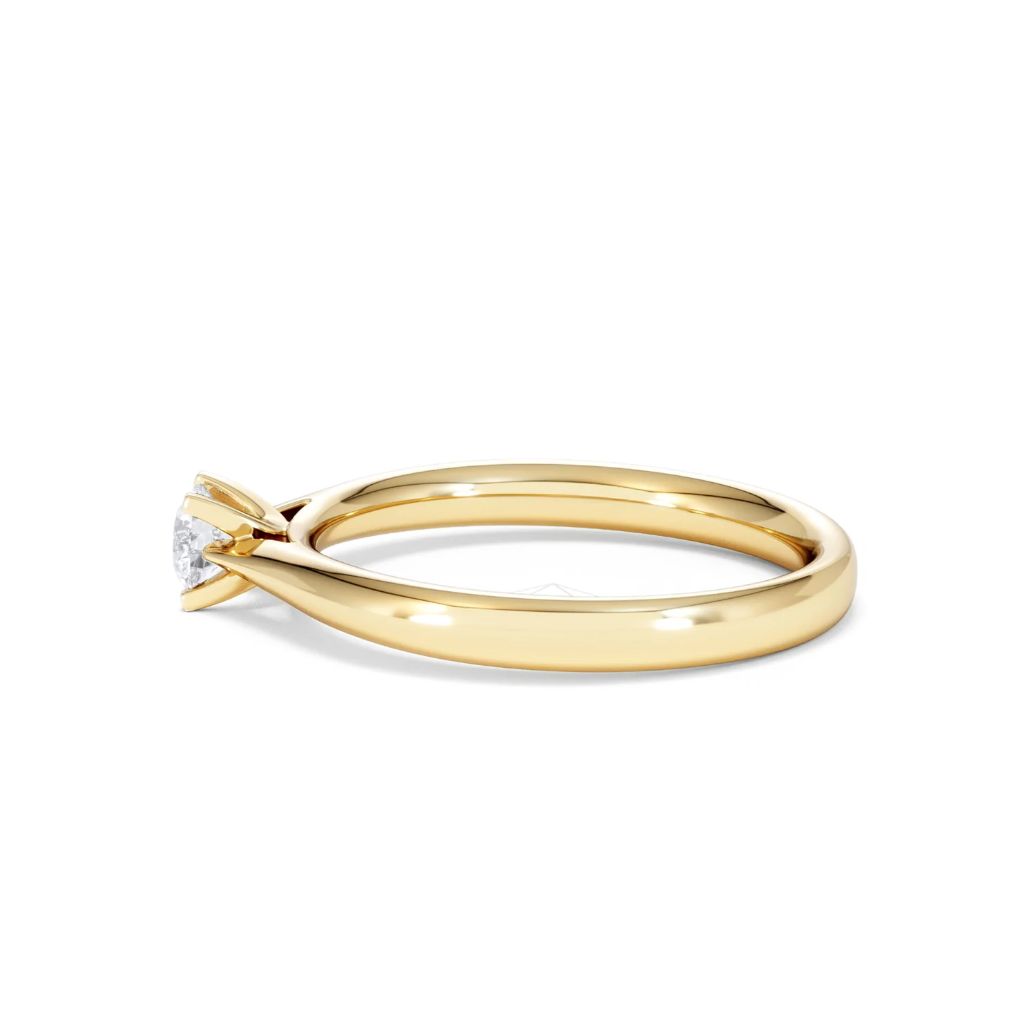 Certified Grace 18K Gold Diamond Engagement Ring 0.25CT-G-H/SI - Image 67