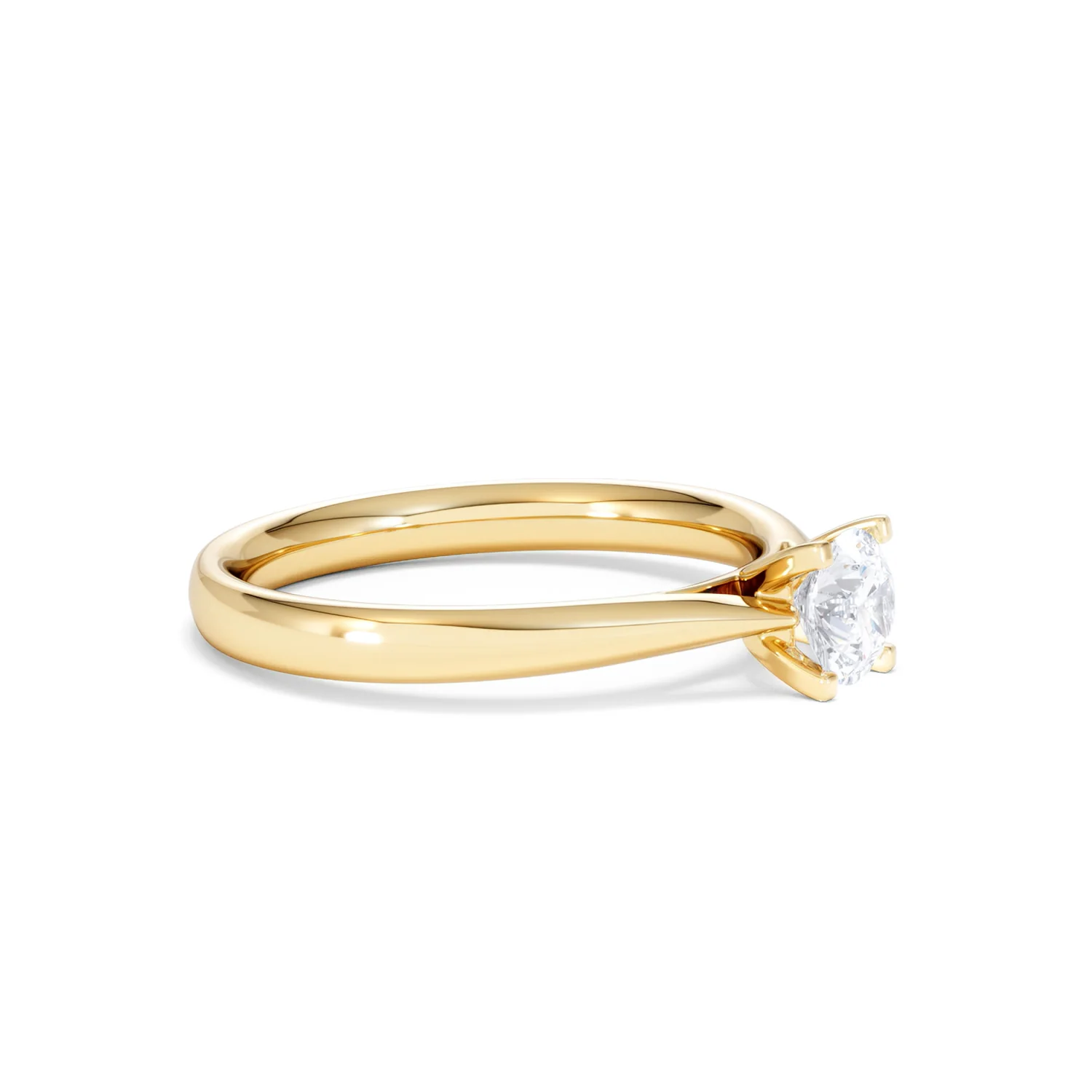Certified Grace 18K Gold Diamond Engagement Ring 0.50CT - Image 21