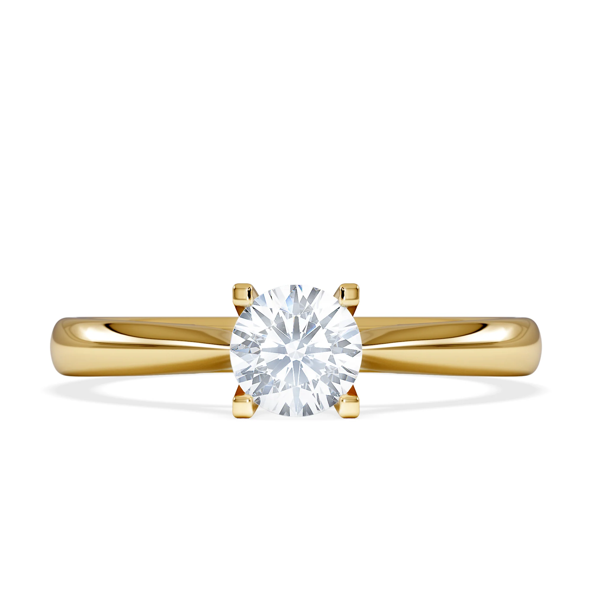 Certified Grace 18K Gold Diamond Engagement Ring 0.50CT - Image 6