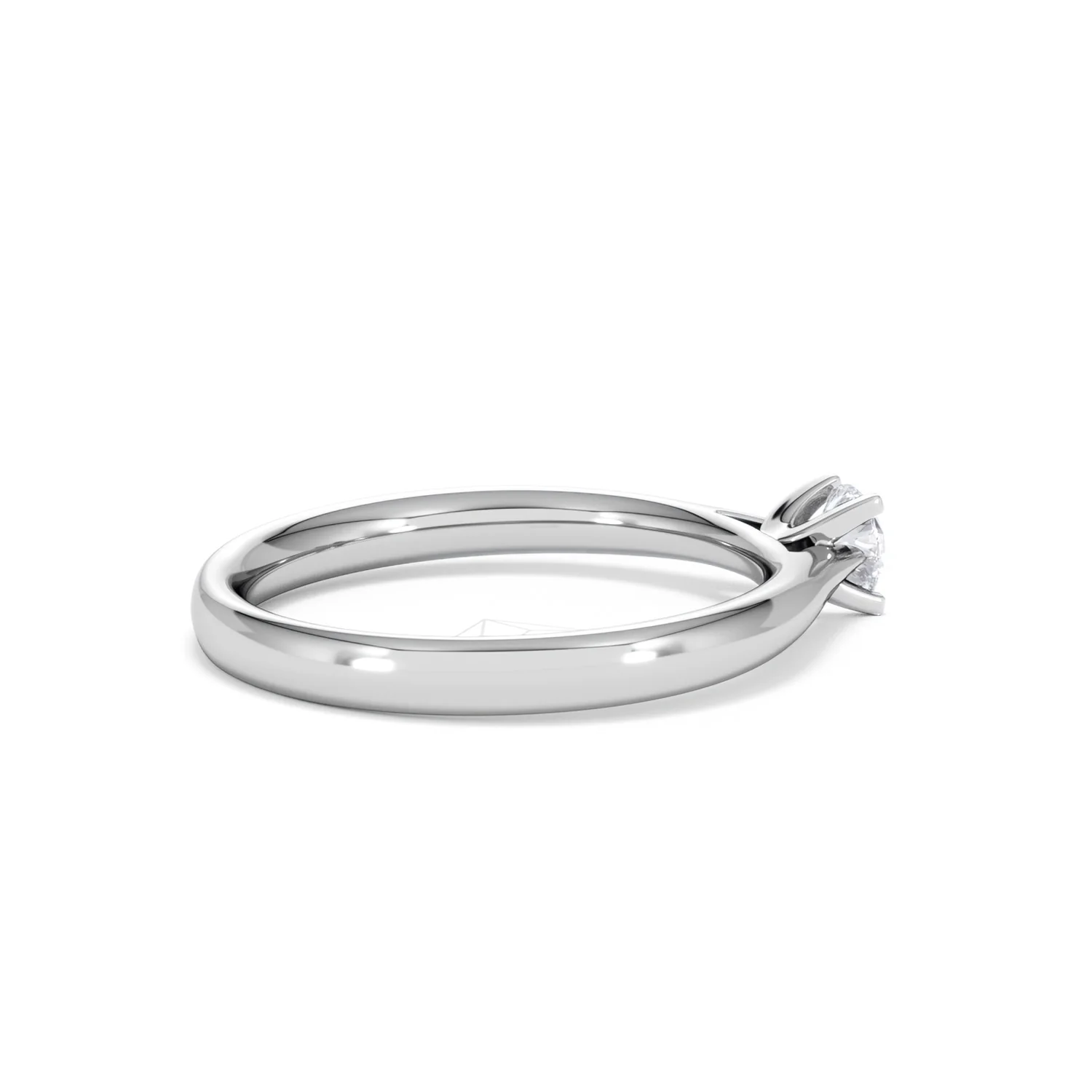 Certified Grace 18K White Gold Diamond Engagement Ring 0.25CT-G-H/SI - Image 33